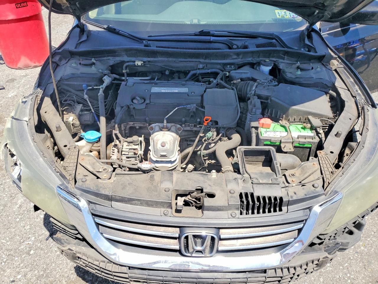 2015 Honda Accord Lx Black vin: 1HGCR2F30FA259429