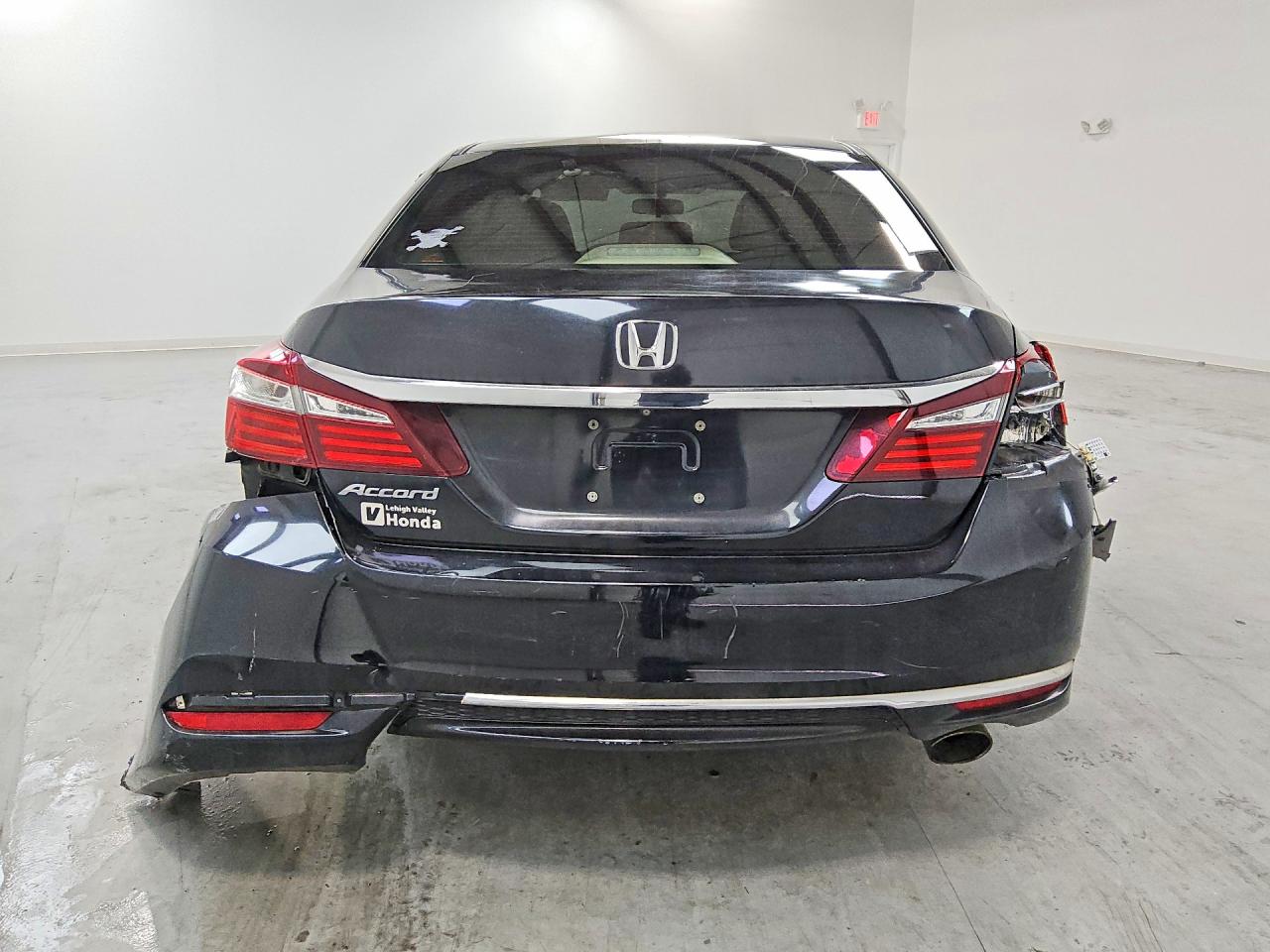 2016 Honda Accord Lx Черный vin: 1HGCR2F30GA098405