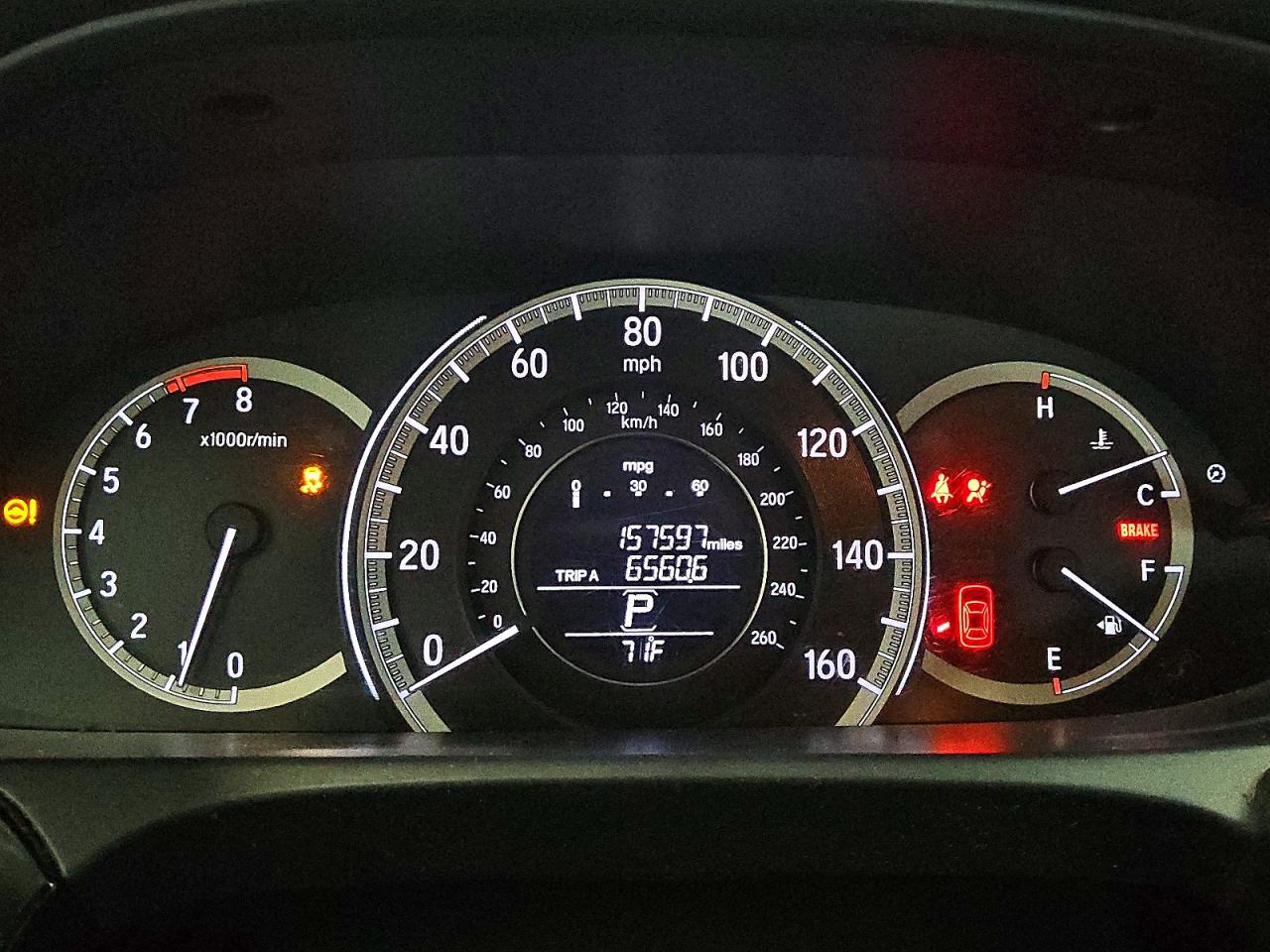 2016 Honda Accord Lx Черный vin: 1HGCR2F30GA098405