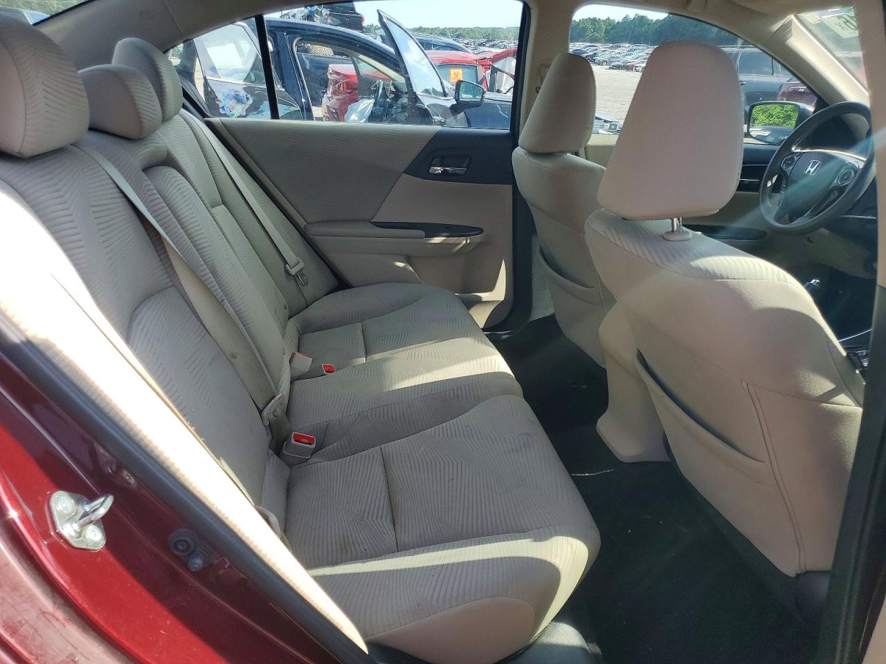 2017 Honda Accord Lx Burgundy vin: 1HGCR2F30HA265461