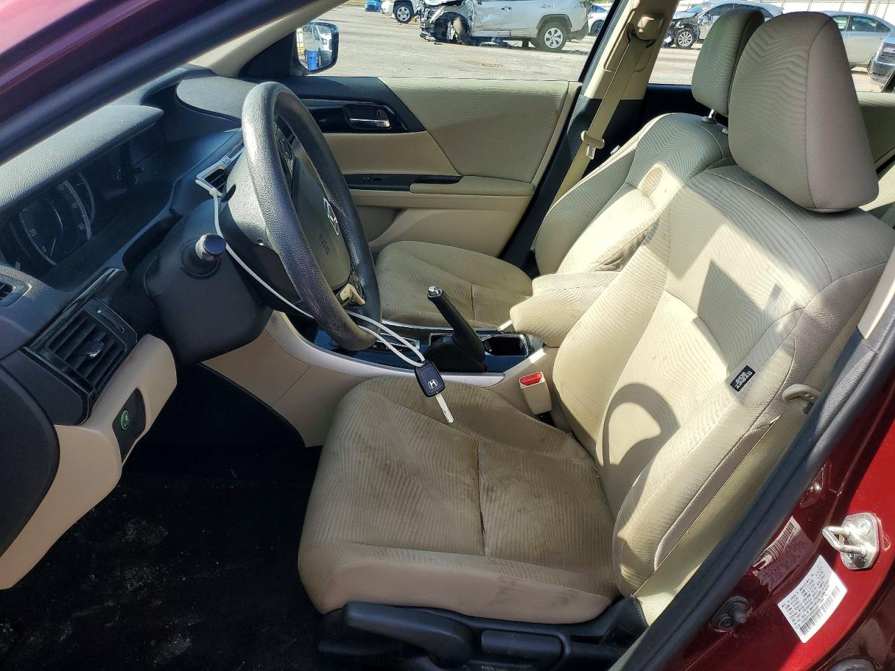 2017 Honda Accord Lx Burgundy vin: 1HGCR2F30HA265461