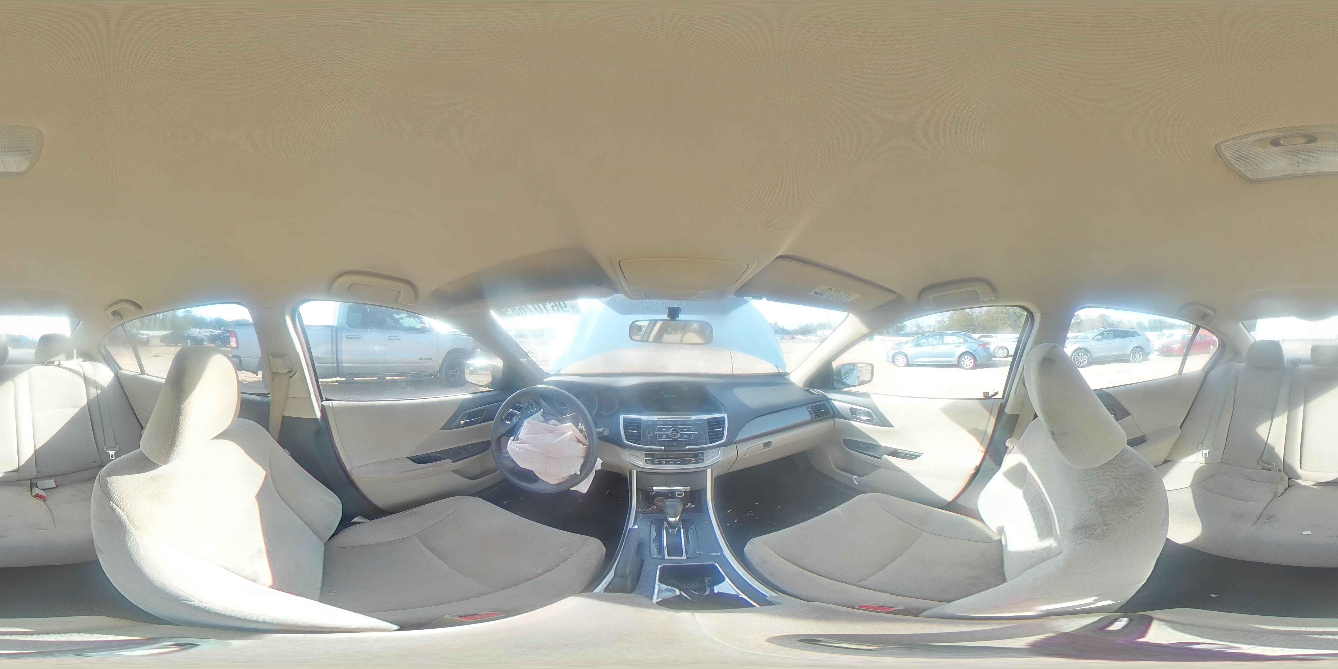 2013 Honda Accord Lx White vin: 1HGCR2F31DA011395