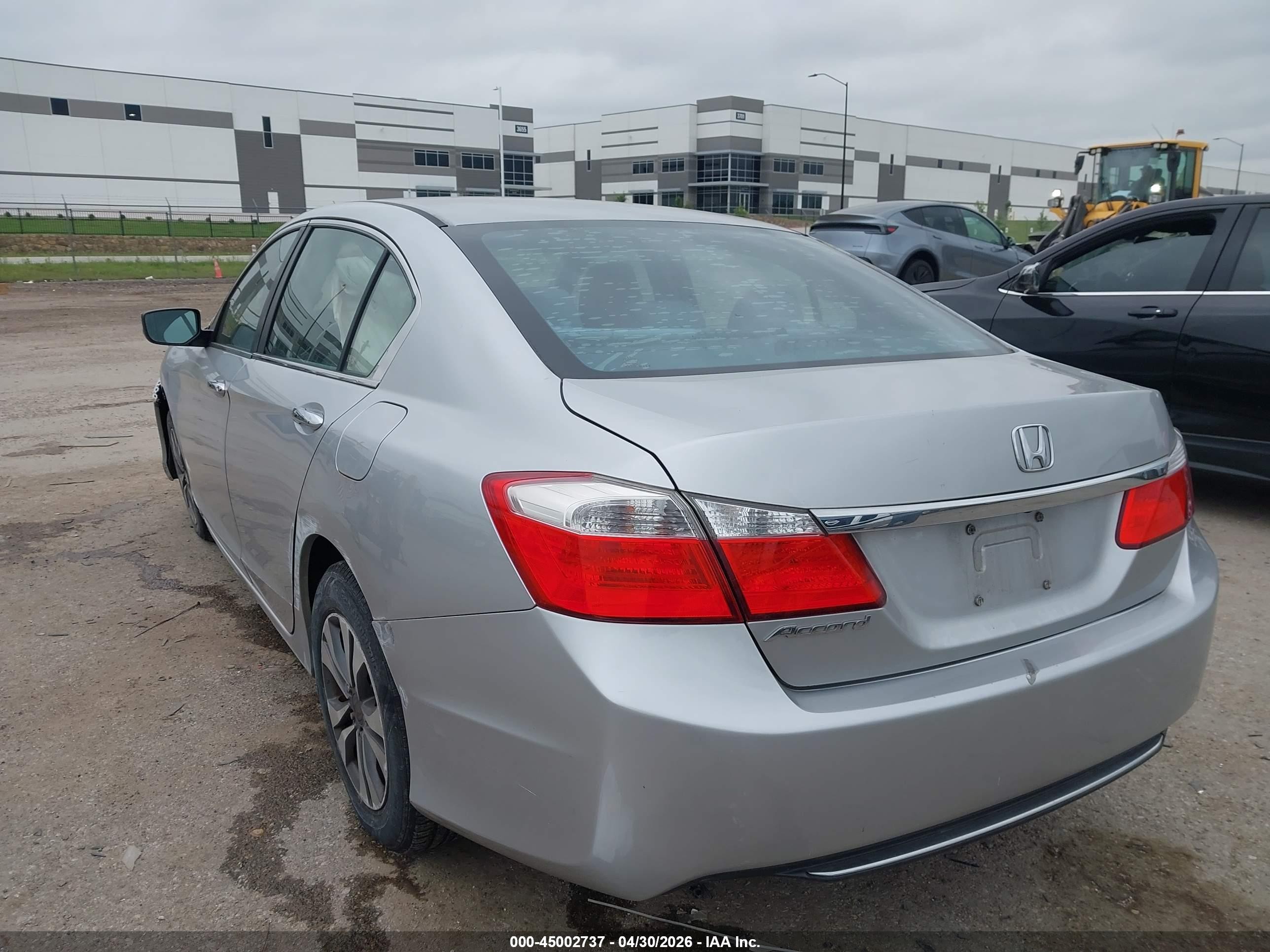 2013 Honda Accord Lx Silver vin: 1HGCR2F31DA022834