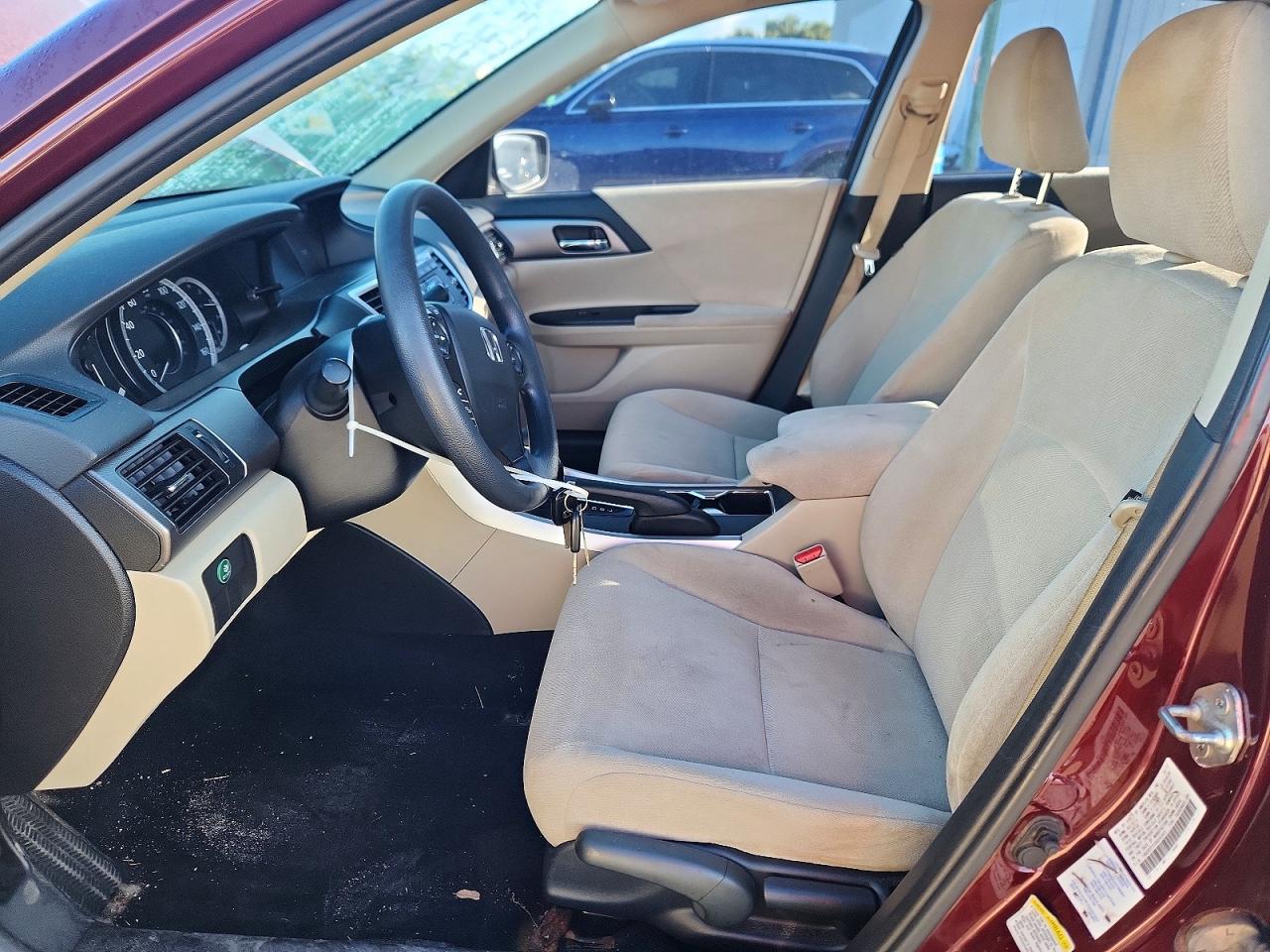 2013 Honda Accord Lx Burgundy vin: 1HGCR2F31DA045403