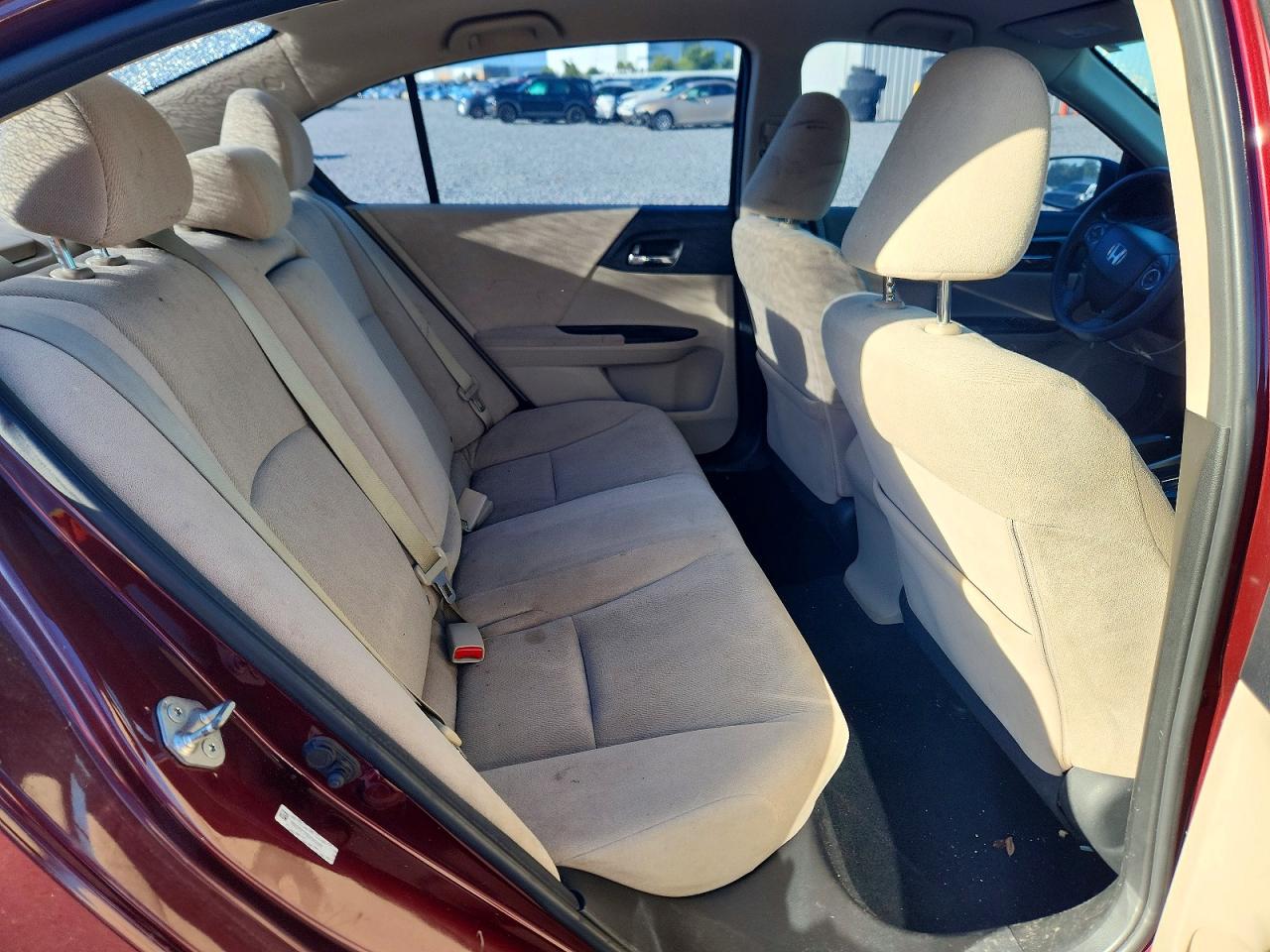 2013 Honda Accord Lx Burgundy vin: 1HGCR2F31DA045403