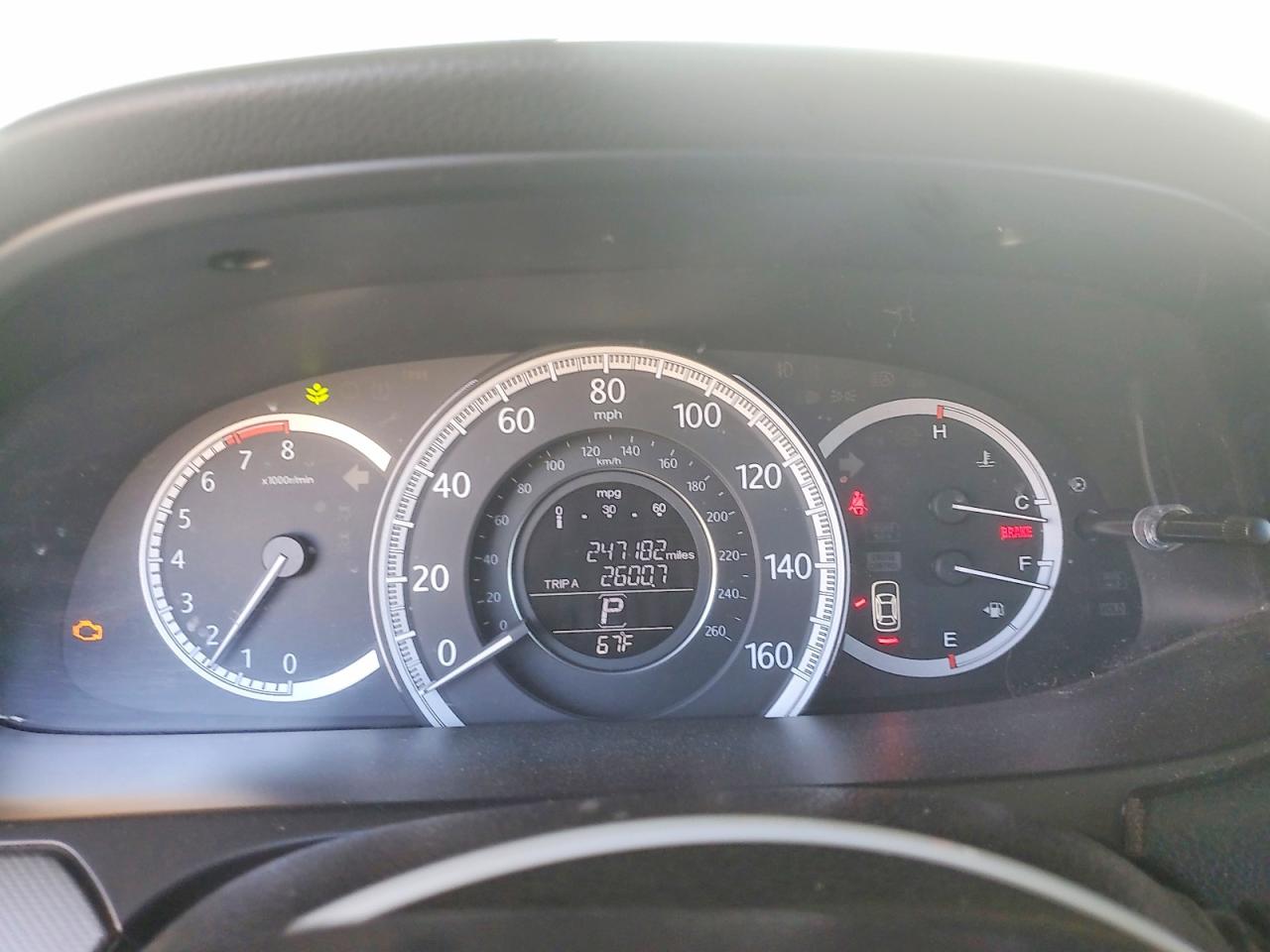 2013 Honda Accord Lx White vin: 1HGCR2F31DA054389
