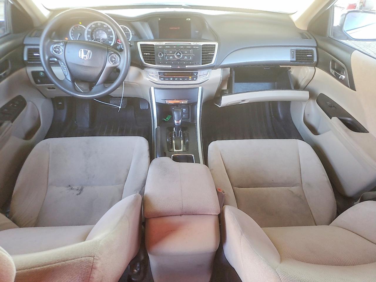 2013 Honda Accord Lx White vin: 1HGCR2F31DA054389