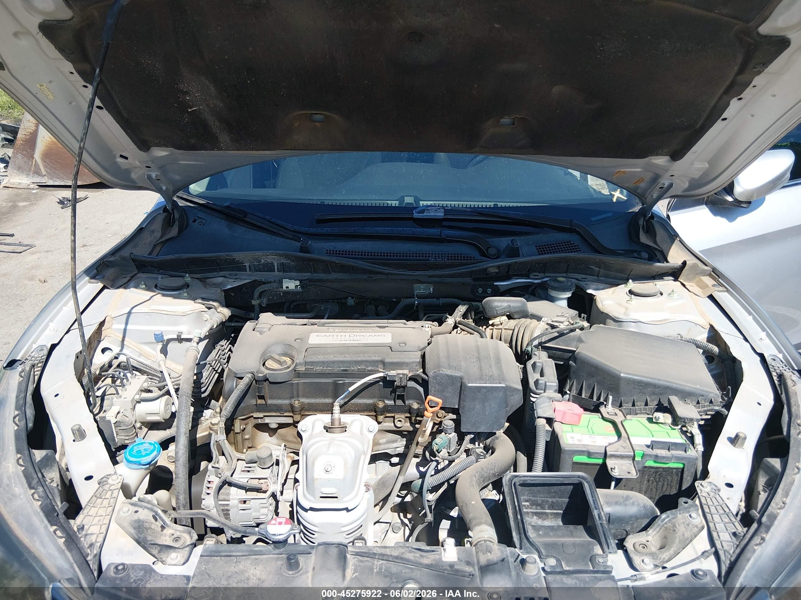 2013 Honda Accord Lx Silver vin: 1HGCR2F31DA061505