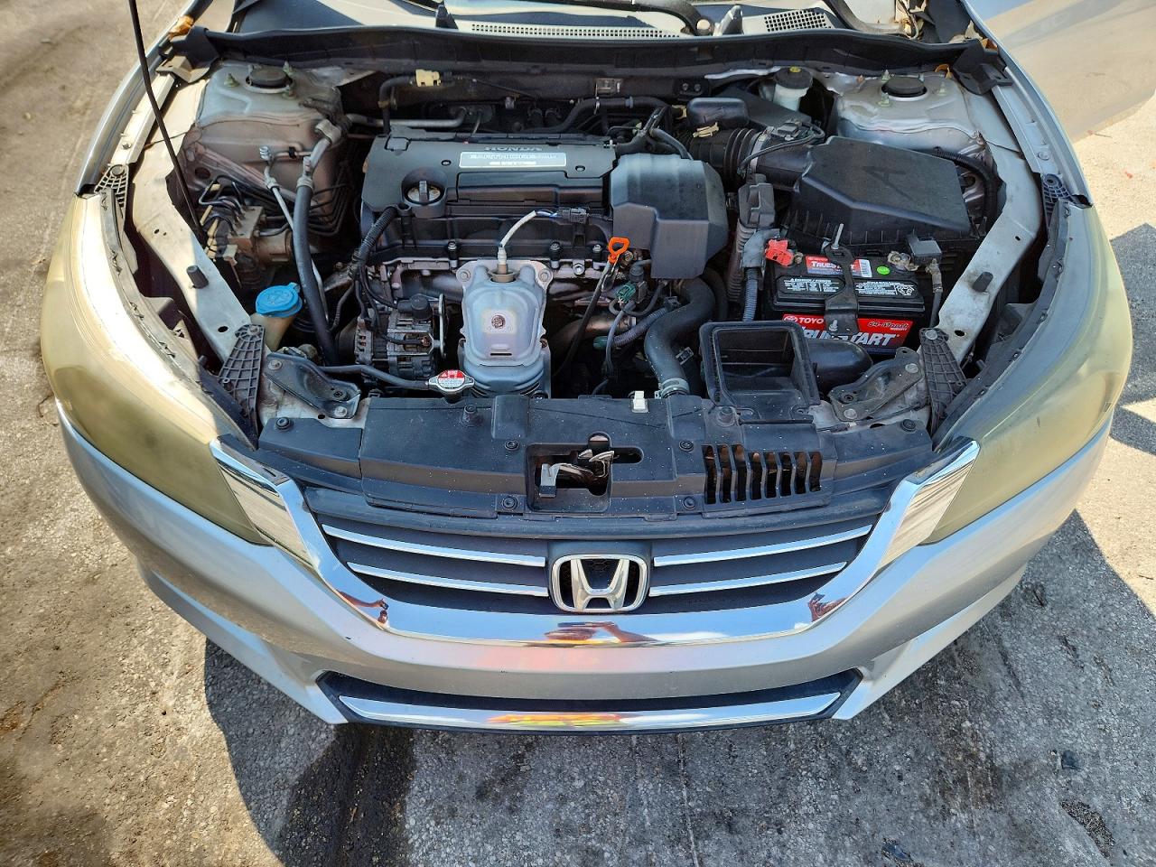 2013 Honda Accord Lx Silver vin: 1HGCR2F31DA074741