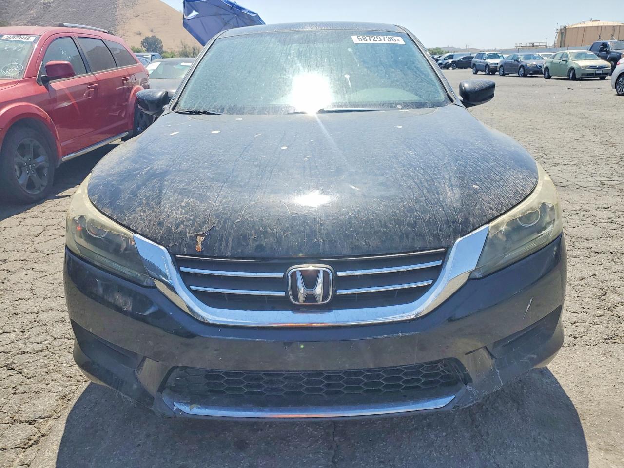 2013 Honda Accord Lx Black vin: 1HGCR2F31DA090888