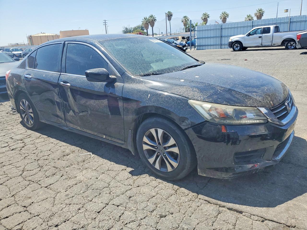 2013 Honda Accord Lx Black vin: 1HGCR2F31DA090888
