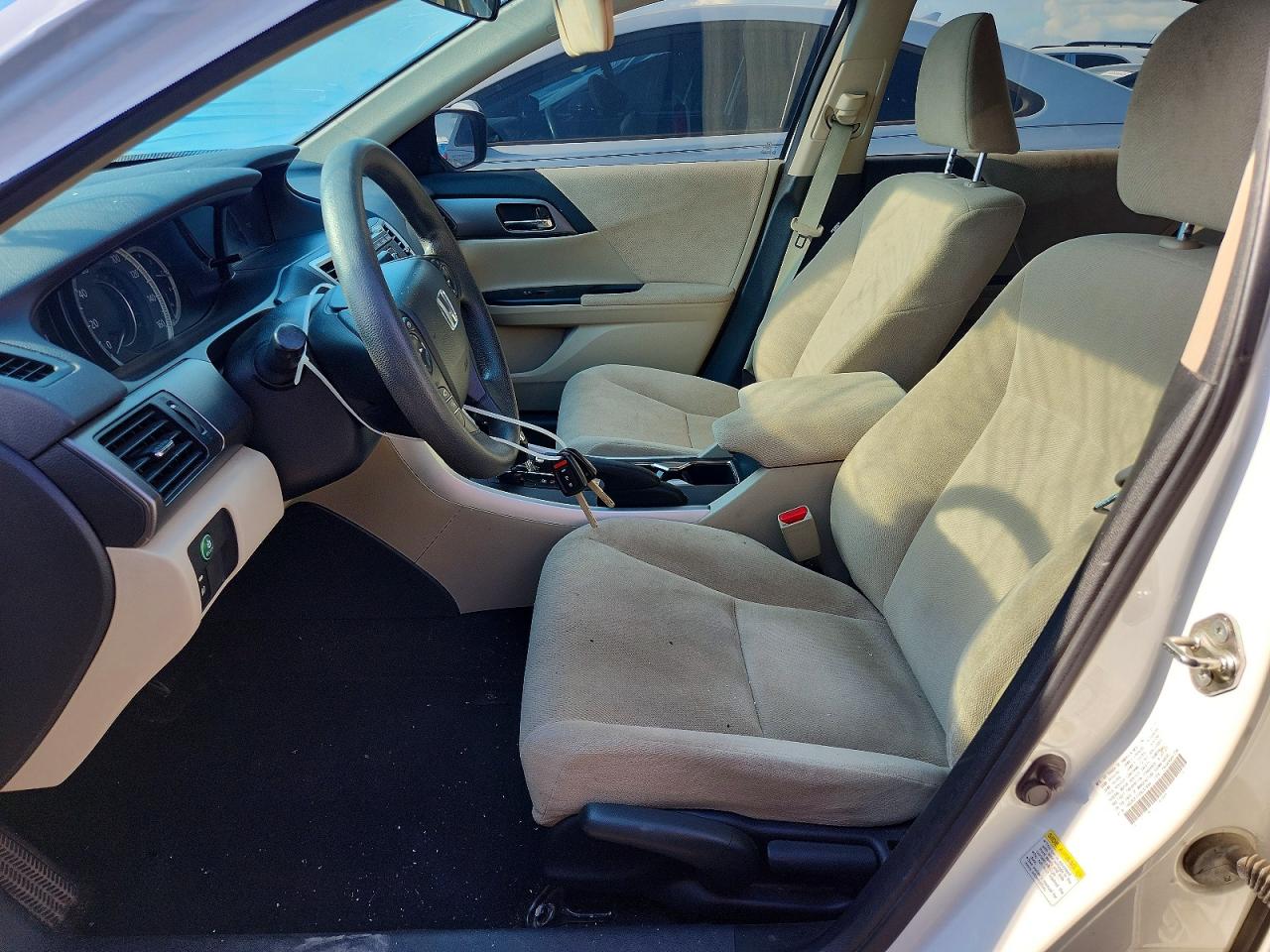 2013 Honda Accord Lx Белый vin: 1HGCR2F31DA097694