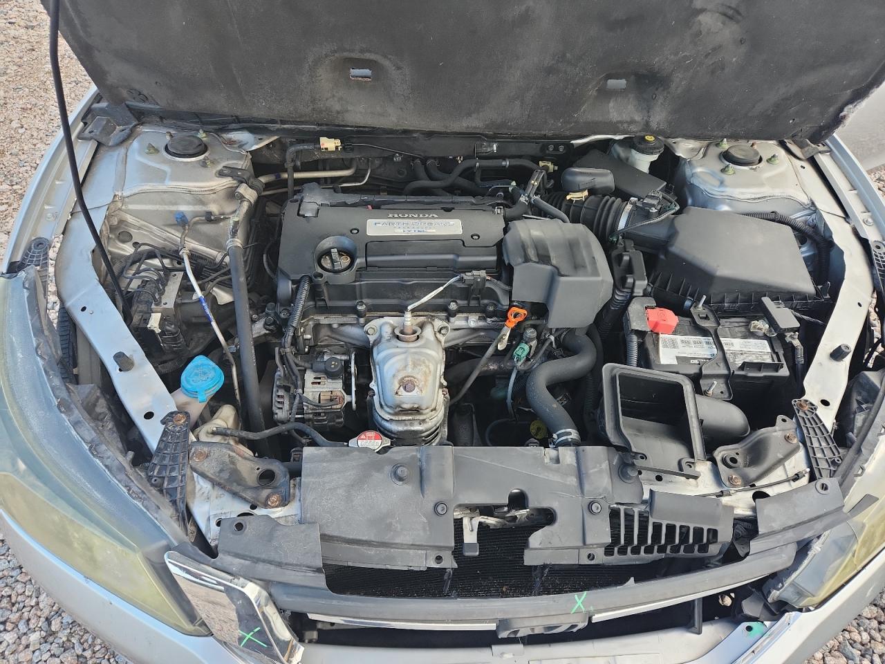 2013 Honda Accord Lx Silver vin: 1HGCR2F31DA104109