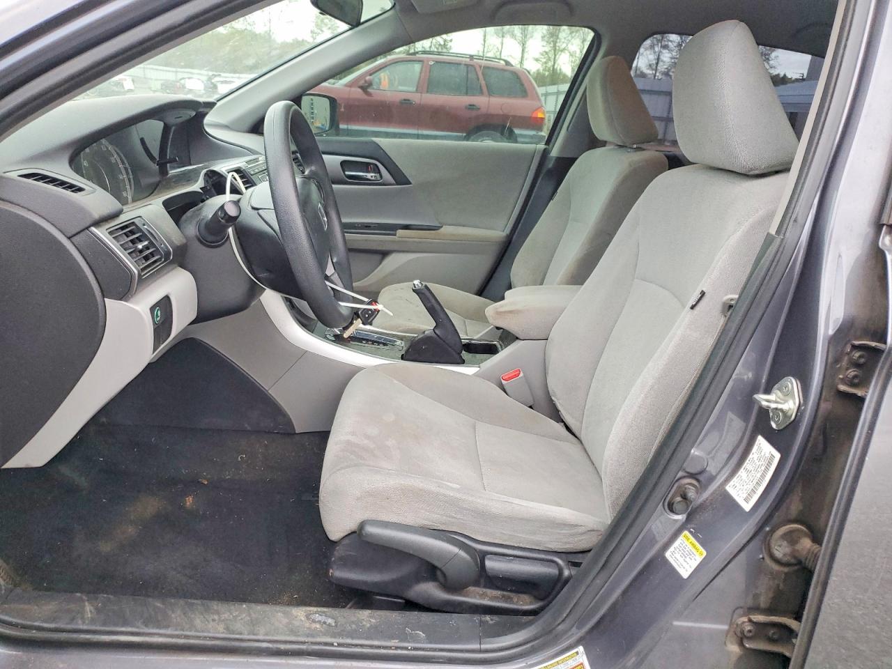 2013 Honda Accord Lx Gray vin: 1HGCR2F31DA107429