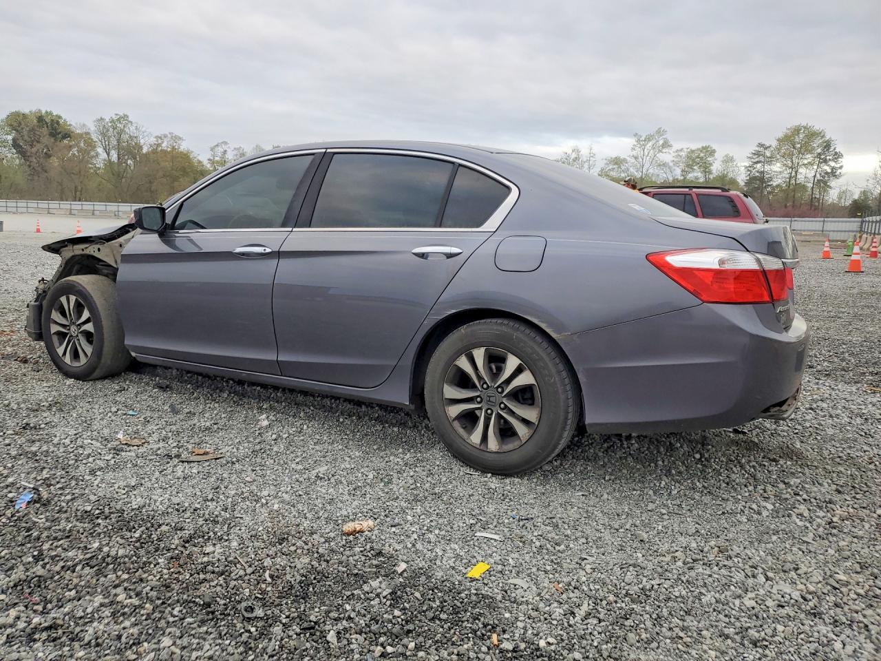 2013 Honda Accord Lx Gray vin: 1HGCR2F31DA107429