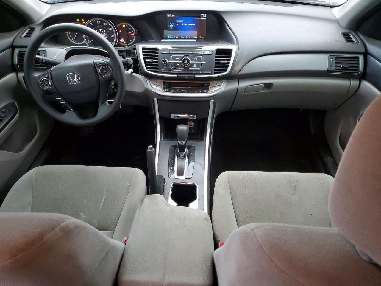 2013 Honda Accord Lx Gray vin: 1HGCR2F31DA107429