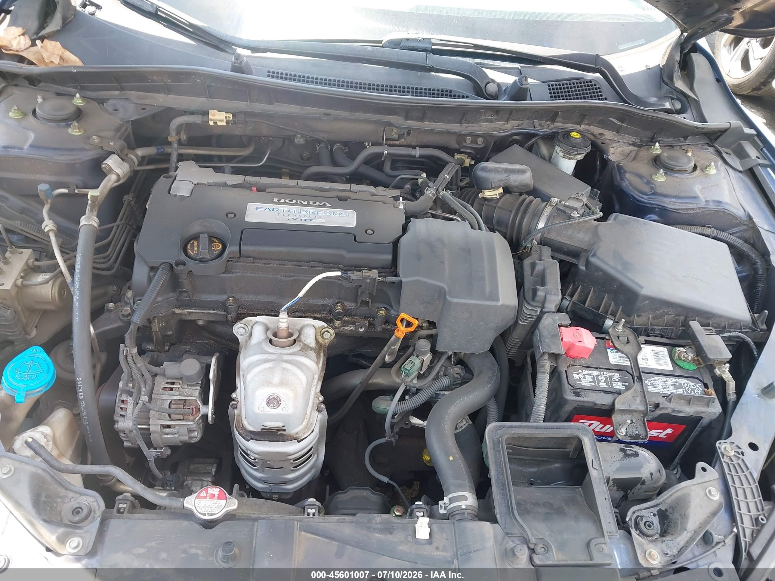 2013 Honda Accord Lx Dark Blue vin: 1HGCR2F31DA110380