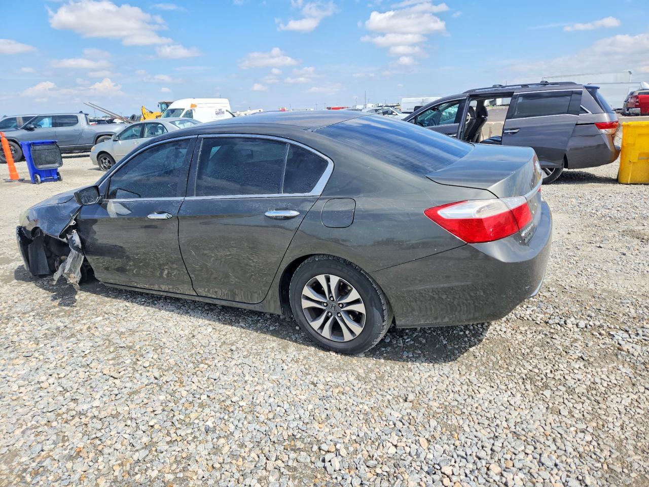 2013 Honda Accord Lx Серый vin: 1HGCR2F31DA125350