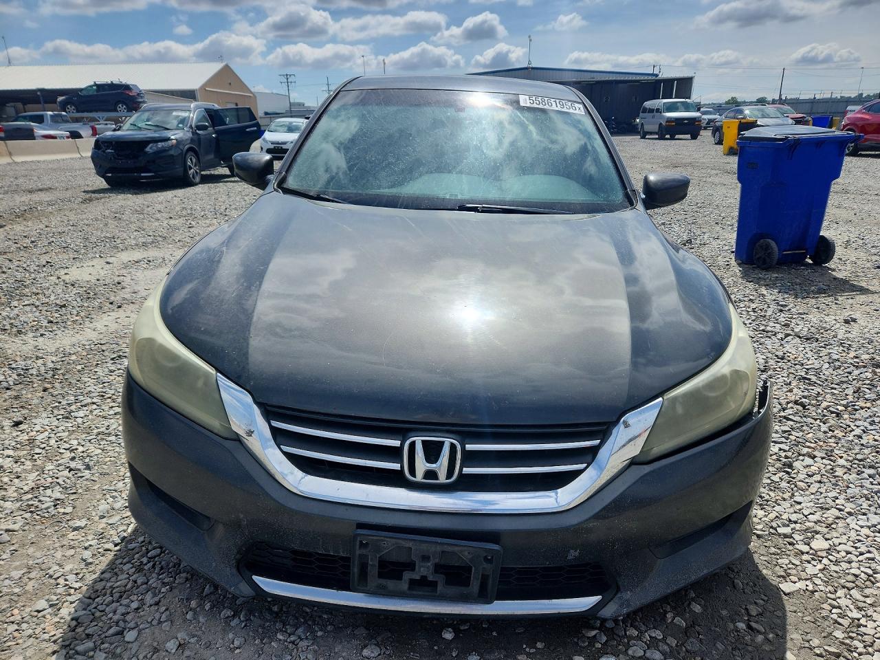 2013 Honda Accord Lx Серый vin: 1HGCR2F31DA125350