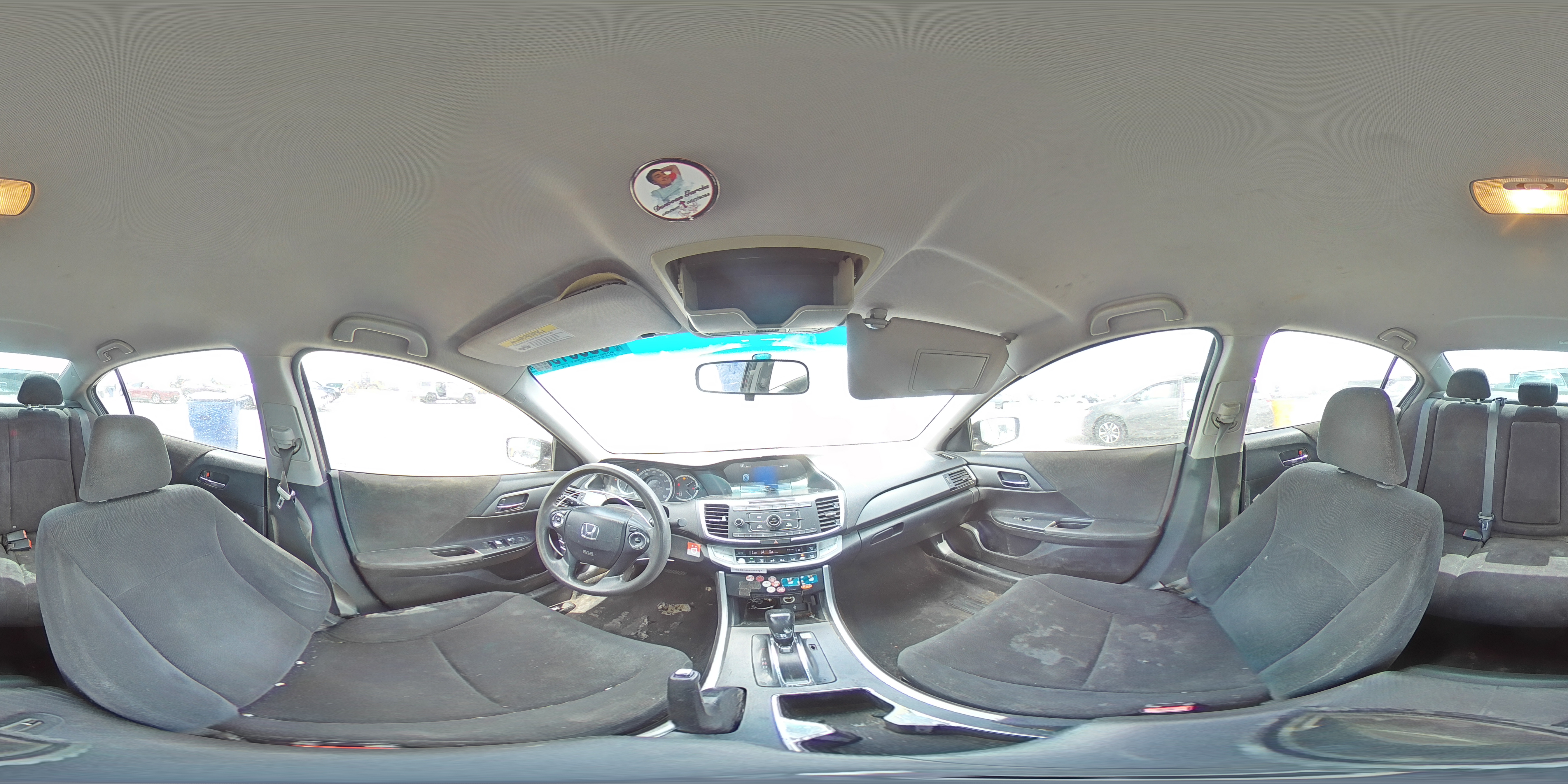 2013 Honda Accord Lx Серый vin: 1HGCR2F31DA125350