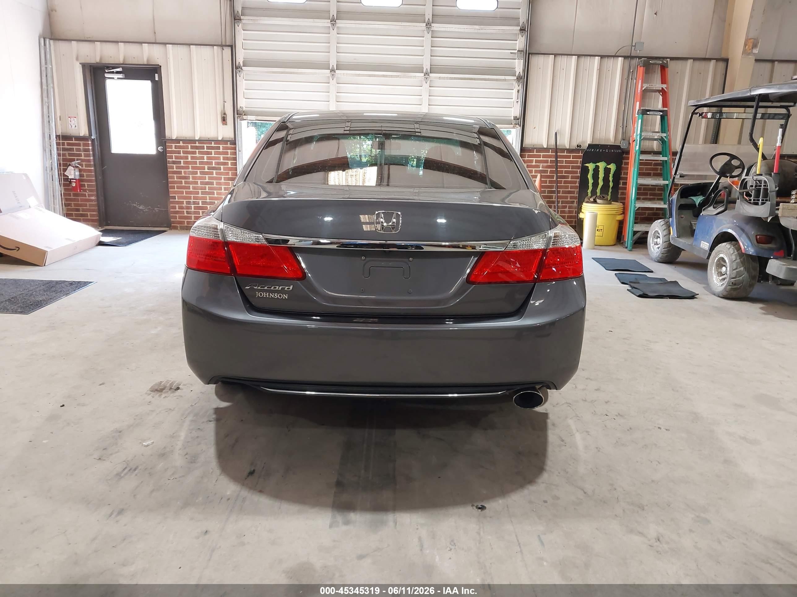 2013 Honda Accord Lx Gray vin: 1HGCR2F31DA129639