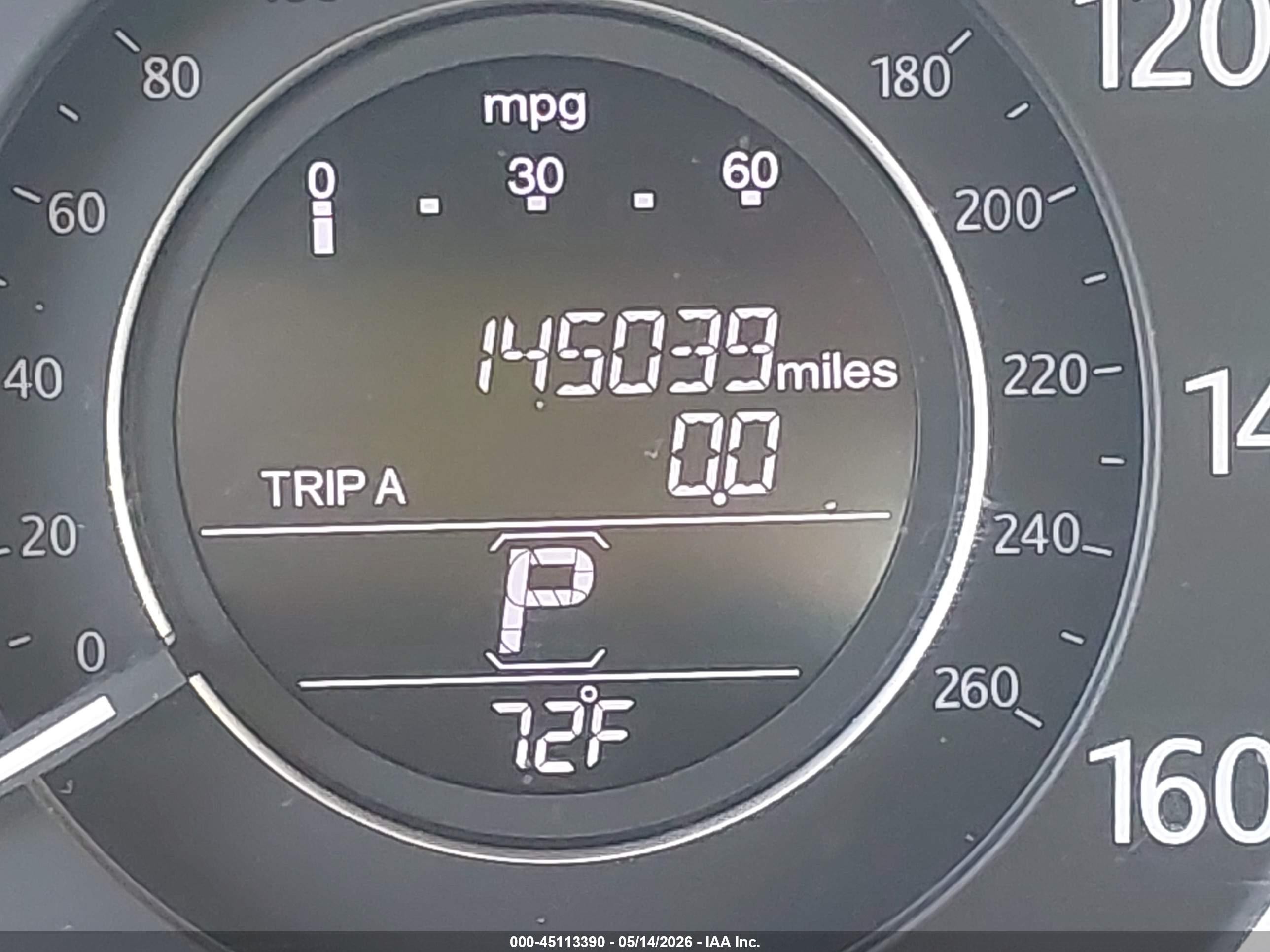 2013 Honda Accord Lx Белый vin: 1HGCR2F31DA133660