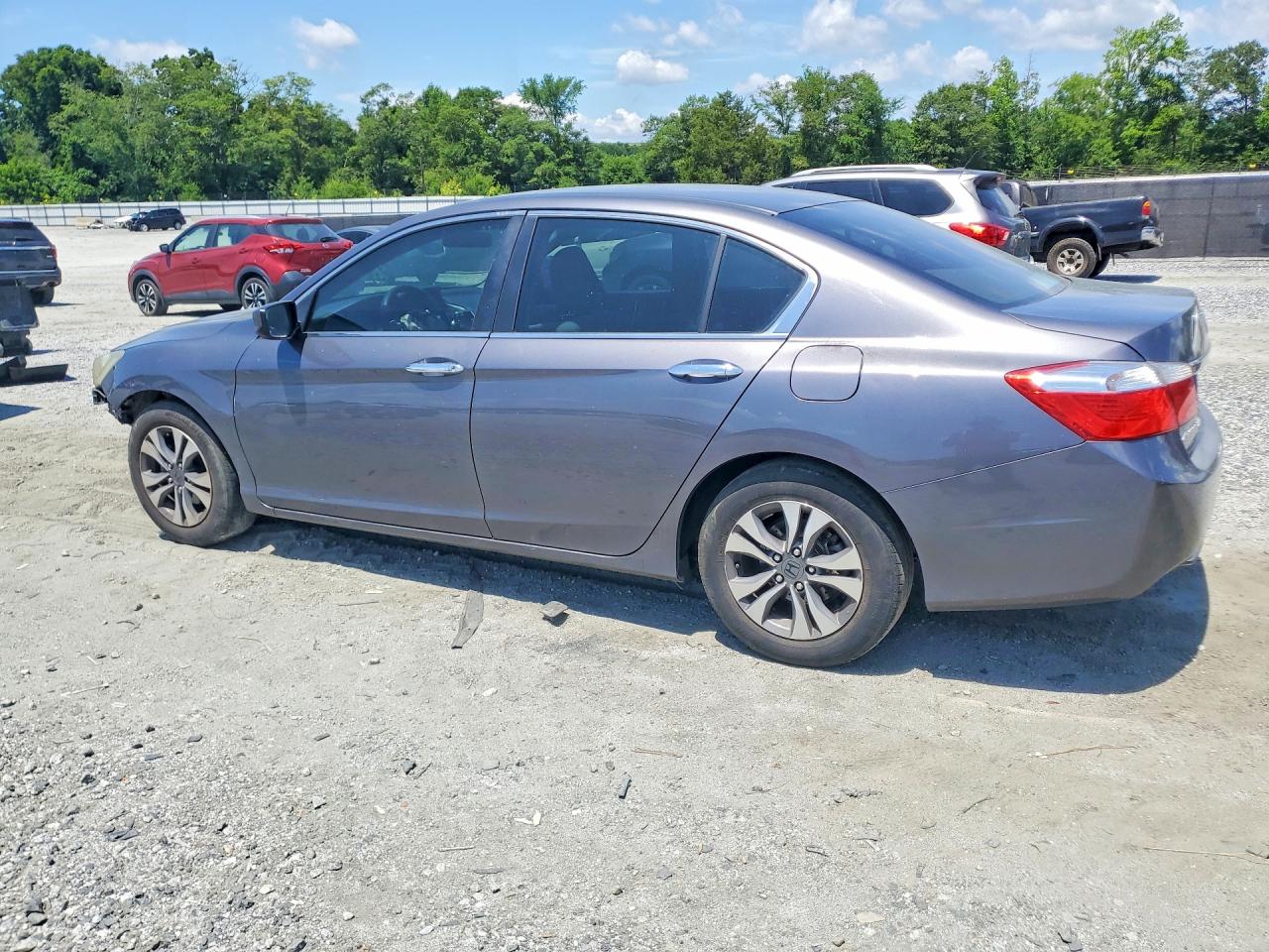 2013 Honda Accord Lx Gray vin: 1HGCR2F31DA134159