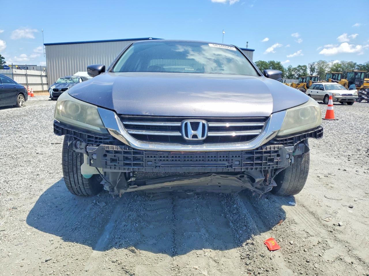2013 Honda Accord Lx Gray vin: 1HGCR2F31DA134159