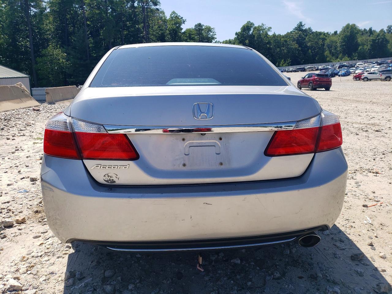 2013 Honda Accord Lx Silver vin: 1HGCR2F31DA142858