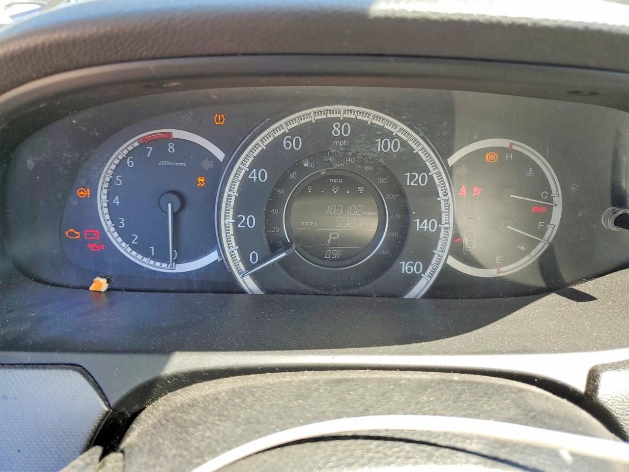 2013 Honda Accord Lx Tan vin: 1HGCR2F31DA145968