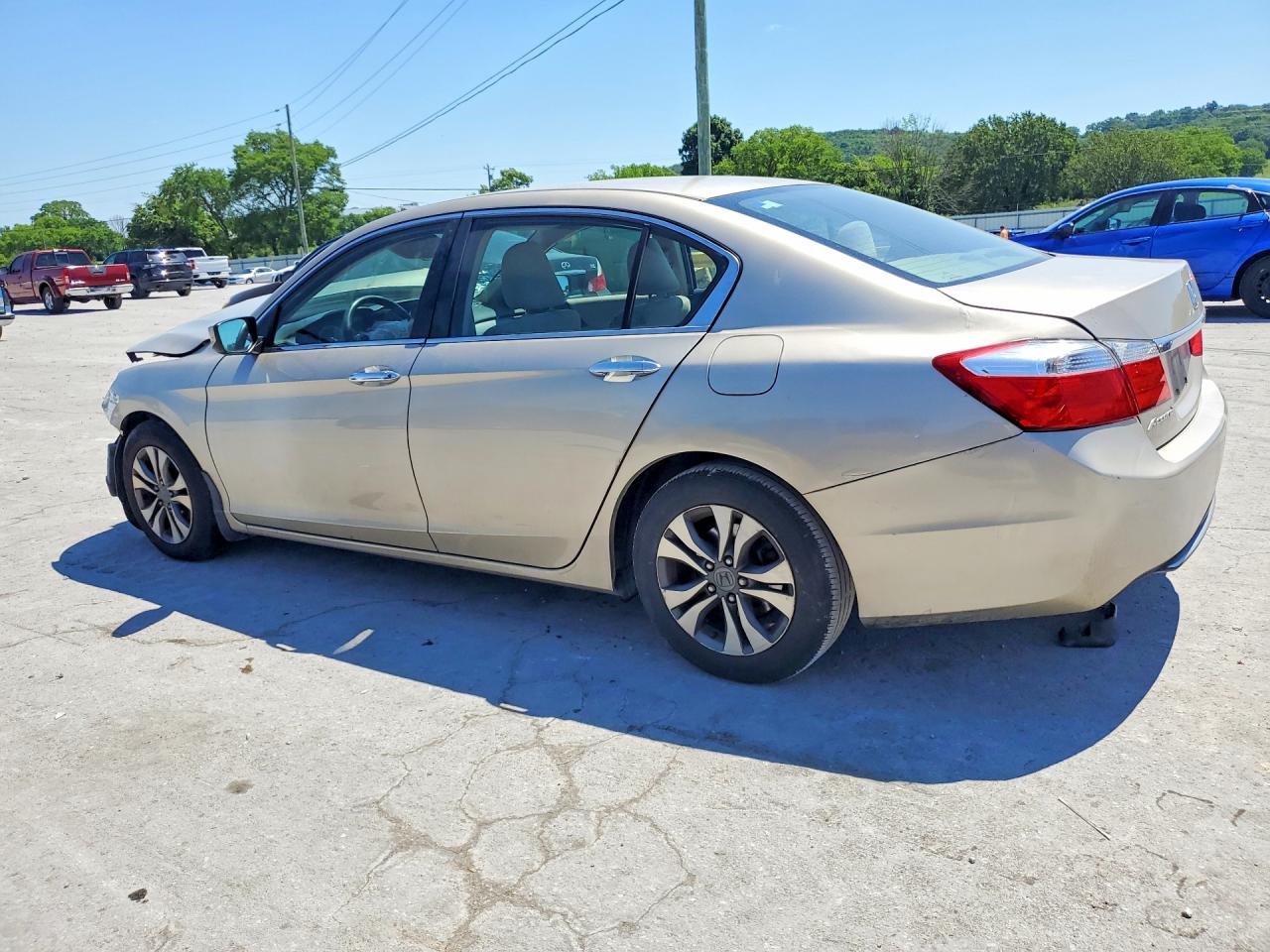 2013 Honda Accord Lx Tan vin: 1HGCR2F31DA145968