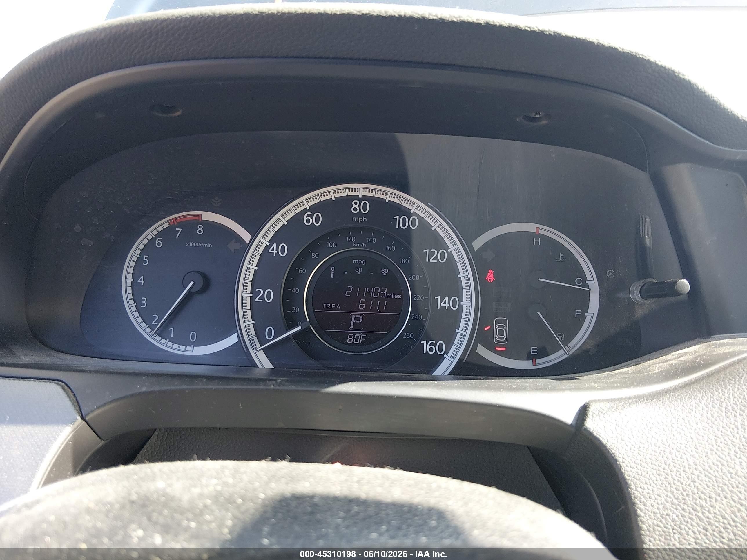 2013 Honda Accord Lx Black vin: 1HGCR2F31DA146084