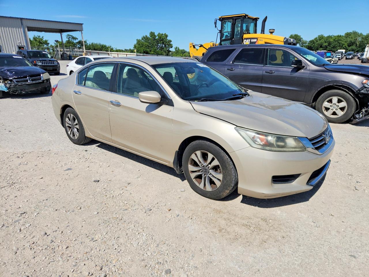 2013 Honda Accord Lx Gold vin: 1HGCR2F31DA147669