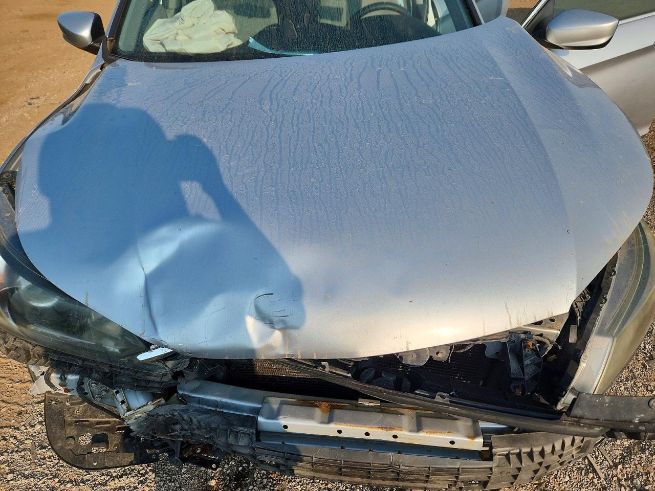 2013 Honda Accord Lx Silver vin: 1HGCR2F31DA166352