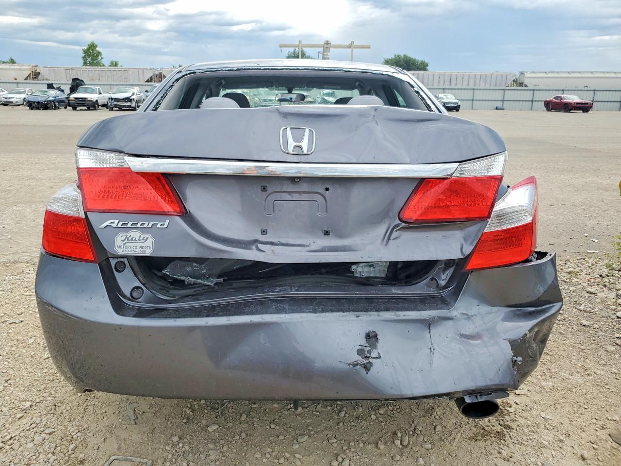 2013 Honda Accord Lx Gray vin: 1HGCR2F31DA180963