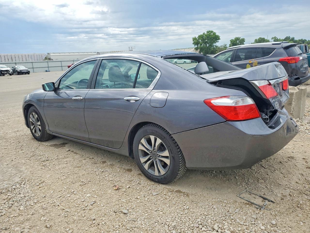 2013 Honda Accord Lx Gray vin: 1HGCR2F31DA180963