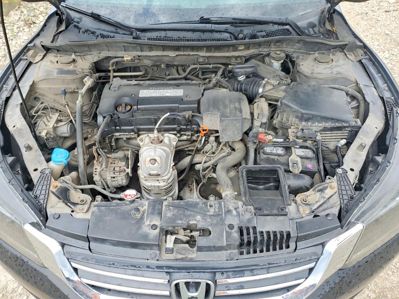 2013 Honda Accord Lx Gray vin: 1HGCR2F31DA180963