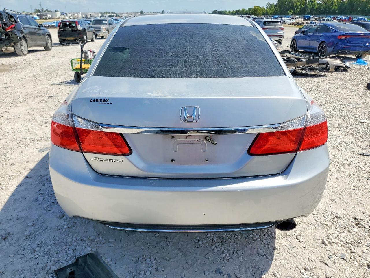 2013 Honda Accord Lx Silver vin: 1HGCR2F31DA183393