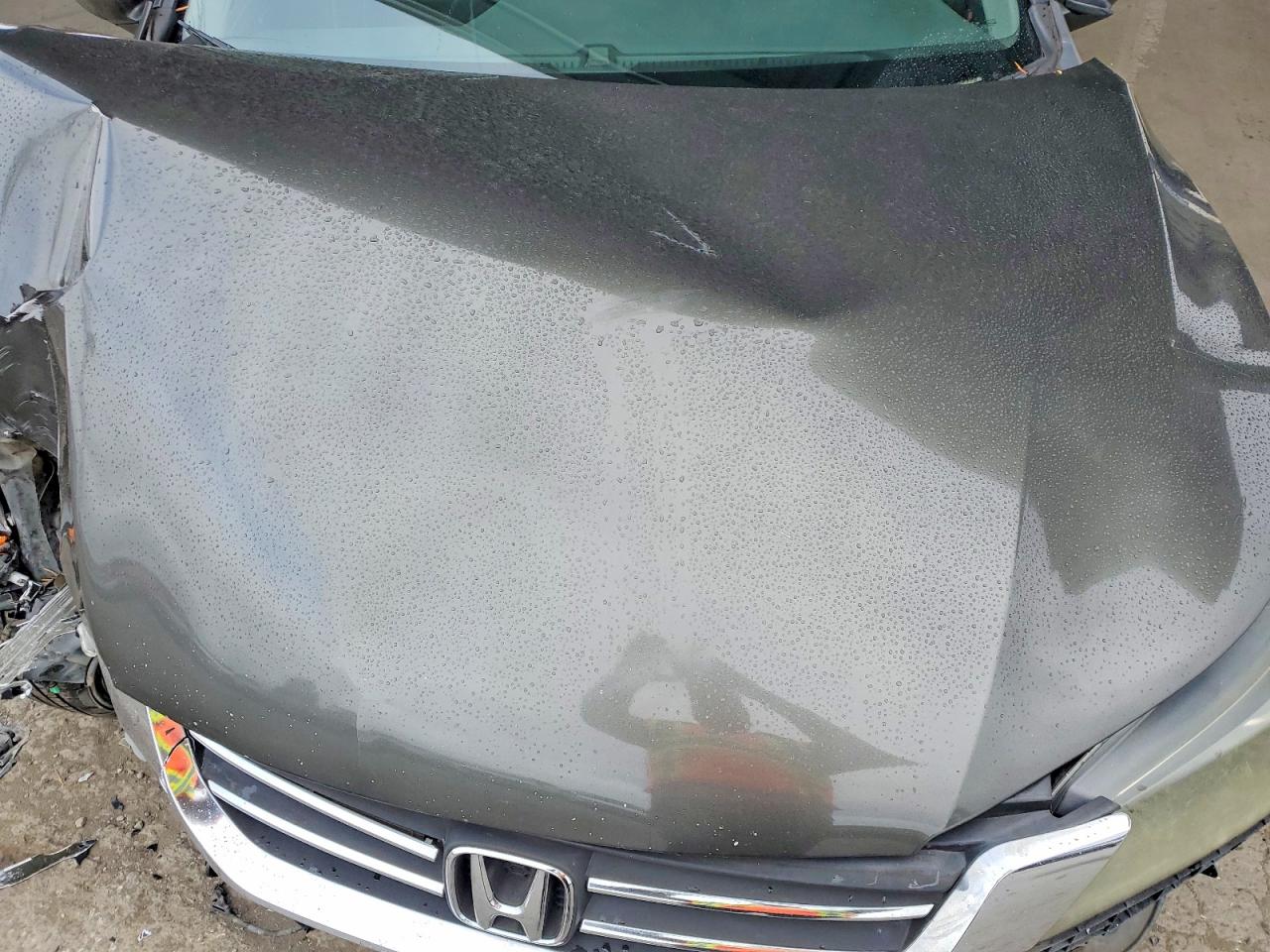 2013 Honda Accord Lx Gray vin: 1HGCR2F31DA186424
