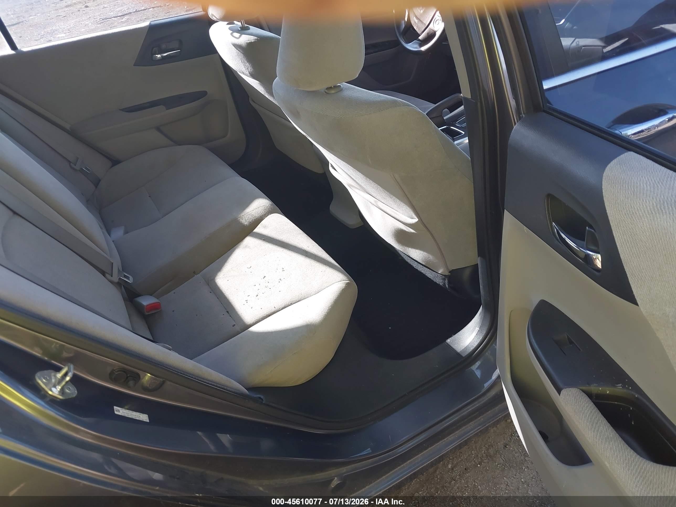 2013 Honda Accord Lx Серый vin: 1HGCR2F31DA187878
