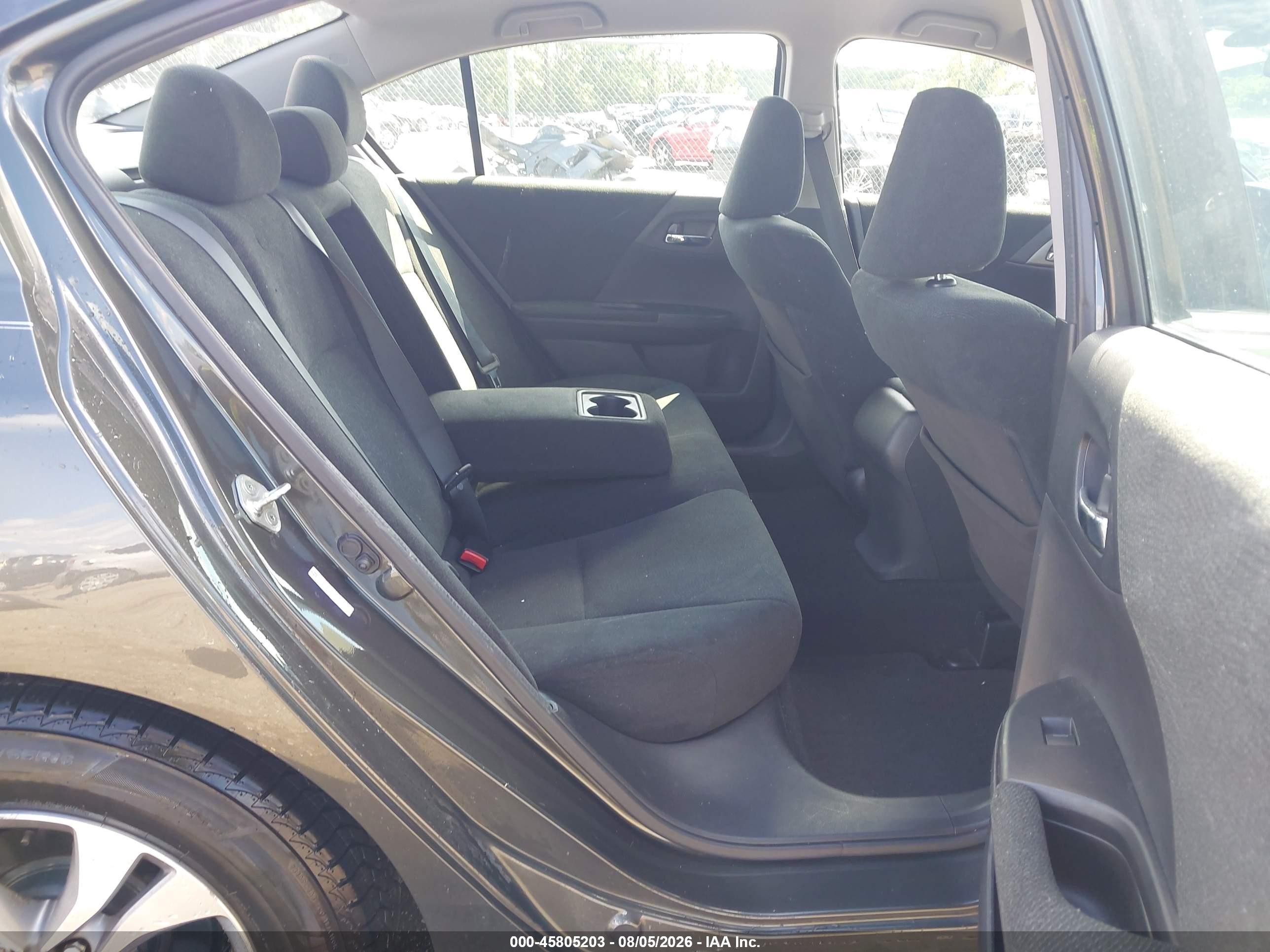 2013 Honda Accord Lx Gray vin: 1HGCR2F31DA208700