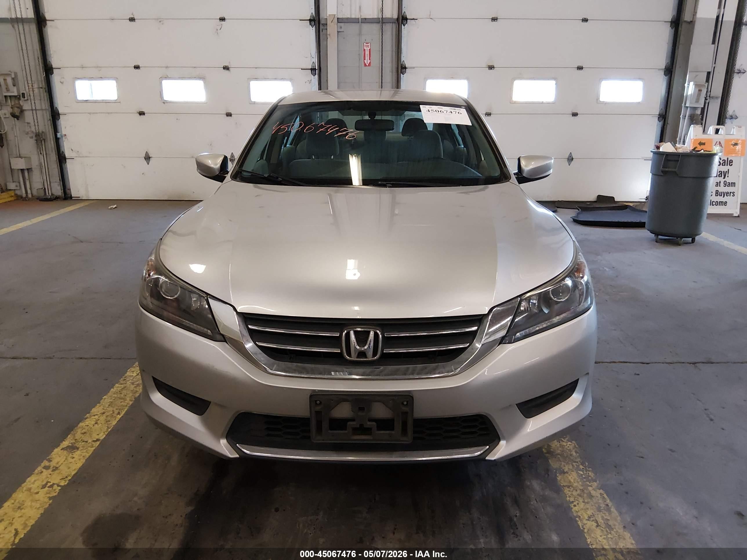 2013 Honda Accord Lx Silver vin: 1HGCR2F31DA210799