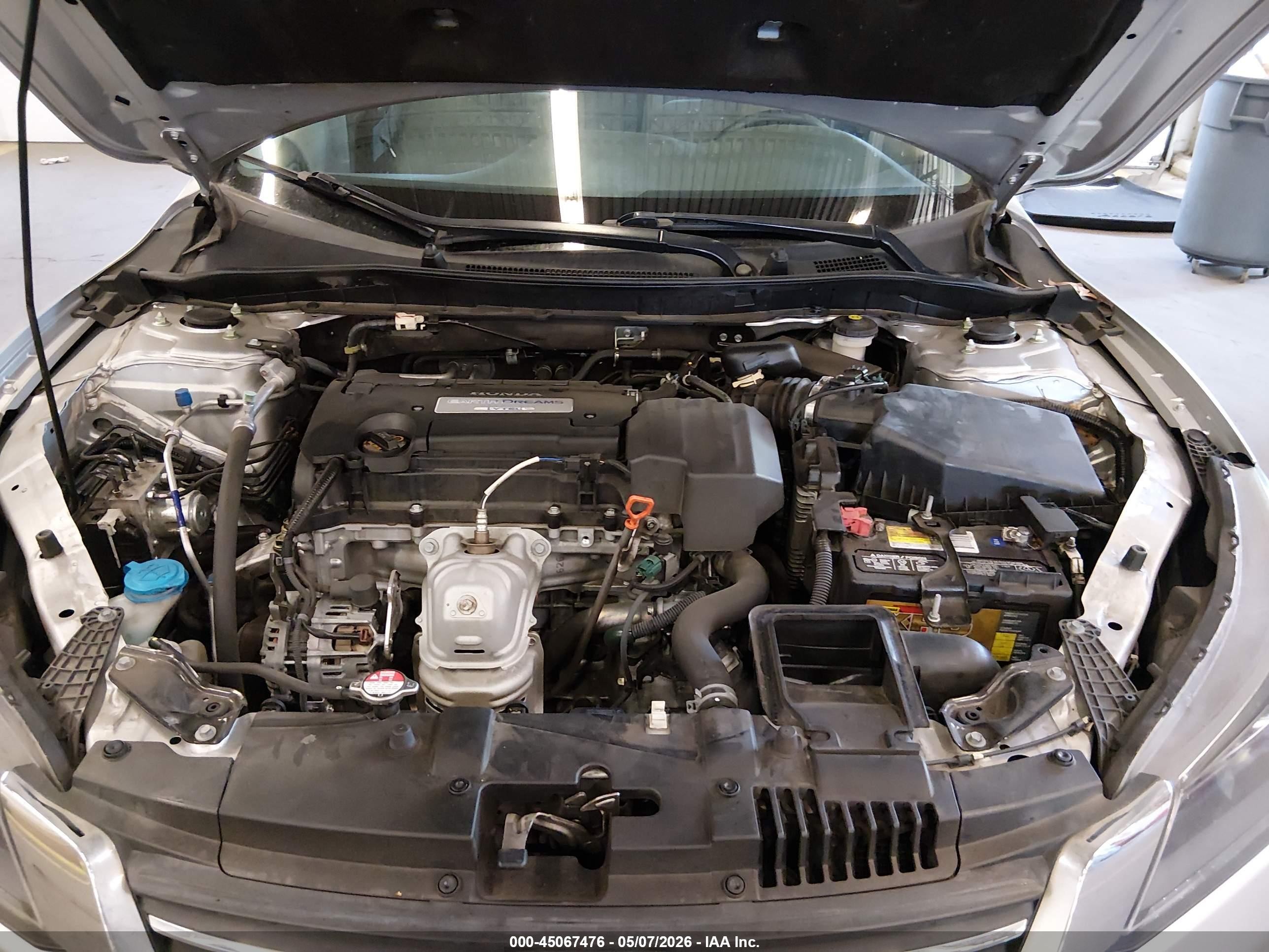 2013 Honda Accord Lx Silver vin: 1HGCR2F31DA210799