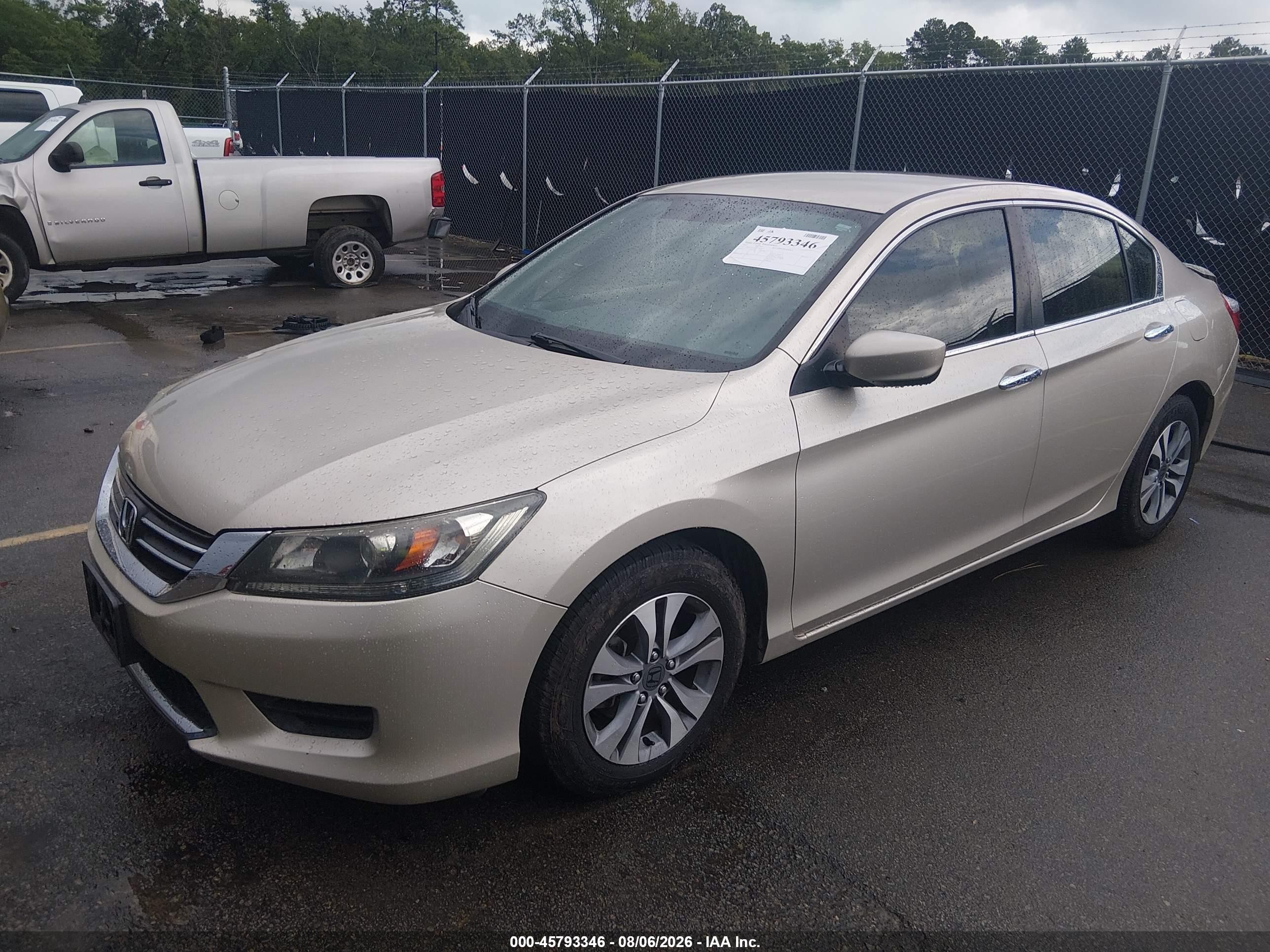 2013 Honda Accord Lx Бежевый vin: 1HGCR2F31DA220538