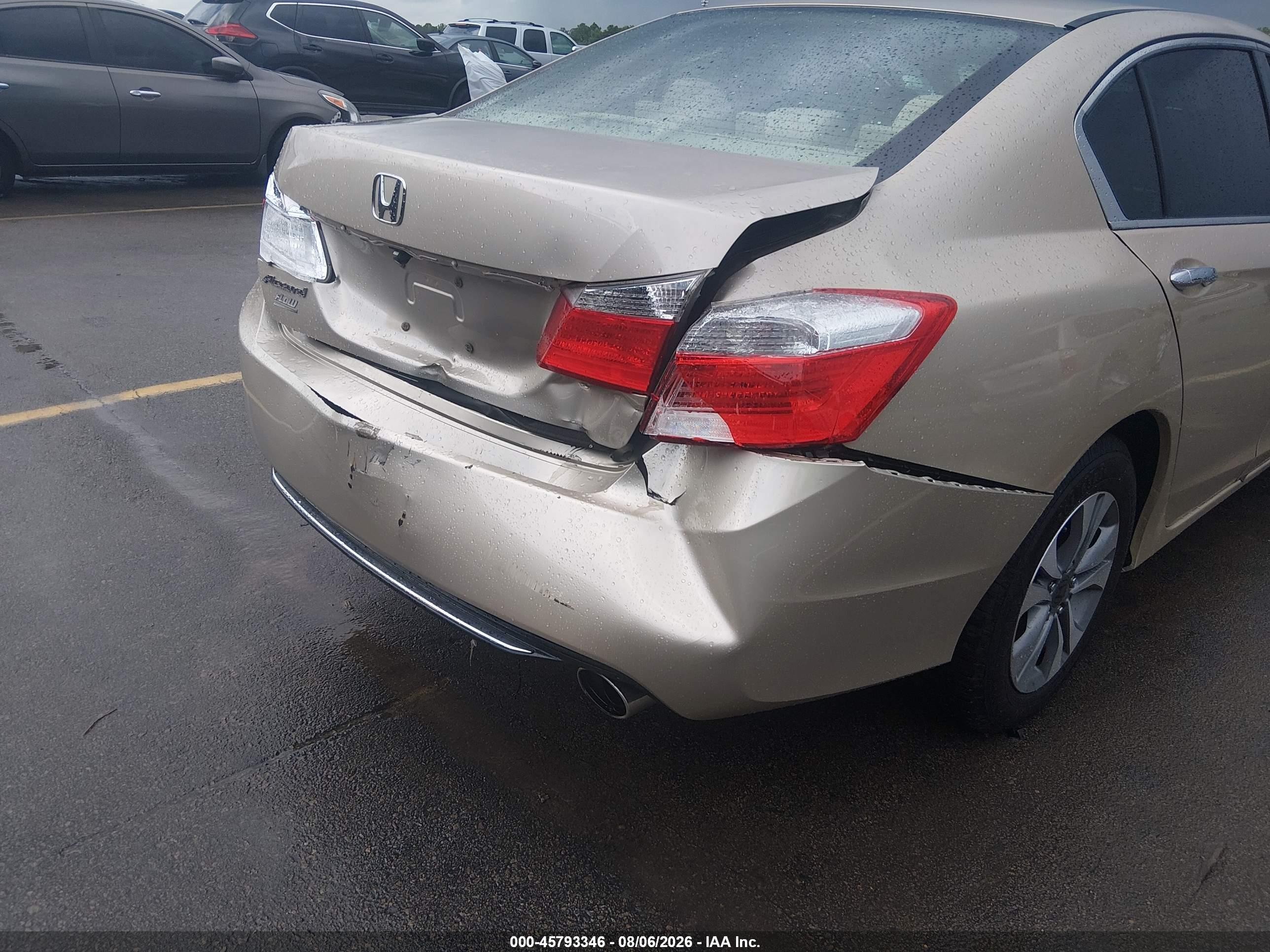 2013 Honda Accord Lx Бежевый vin: 1HGCR2F31DA220538