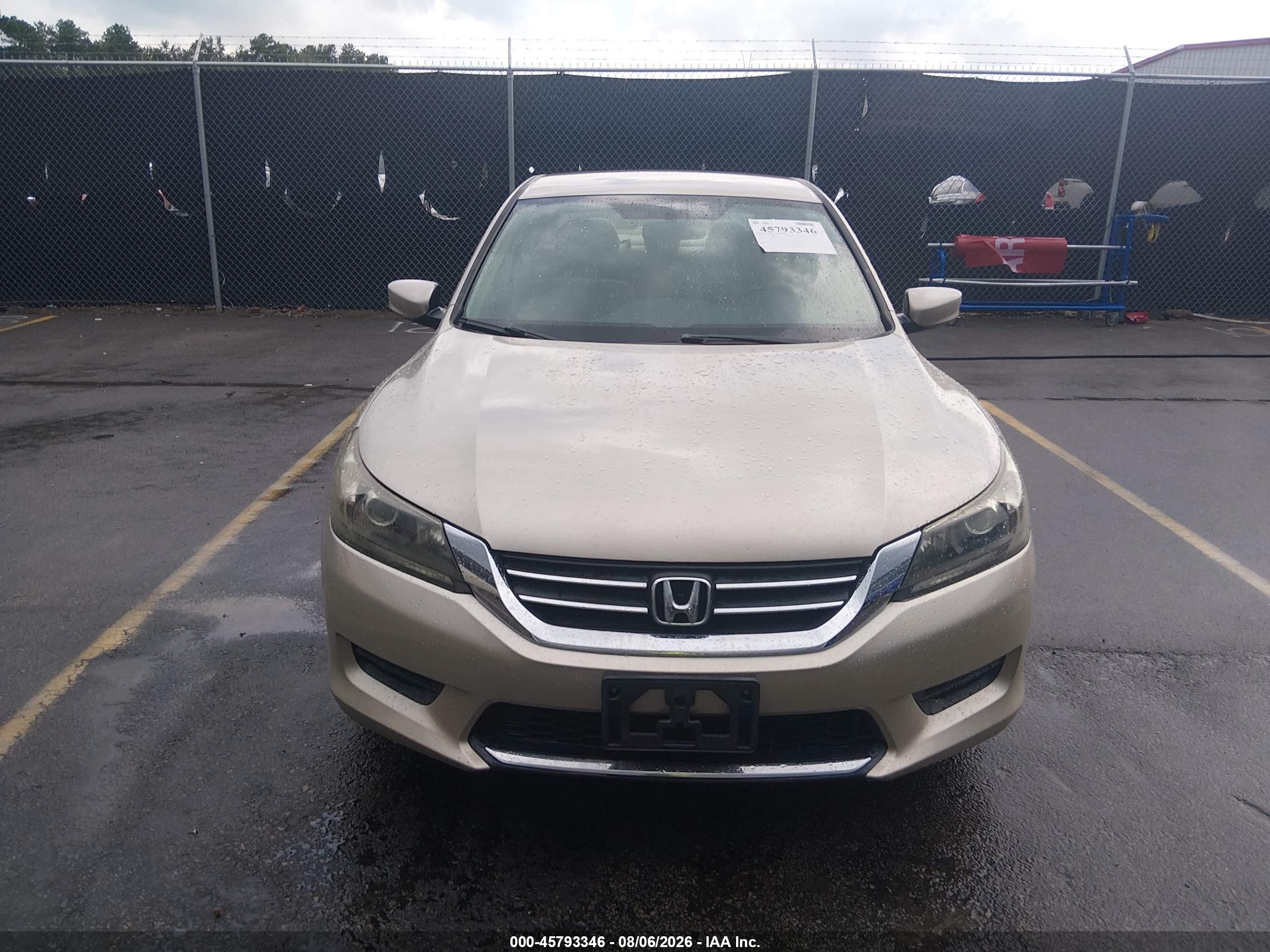 2013 Honda Accord Lx Бежевый vin: 1HGCR2F31DA220538