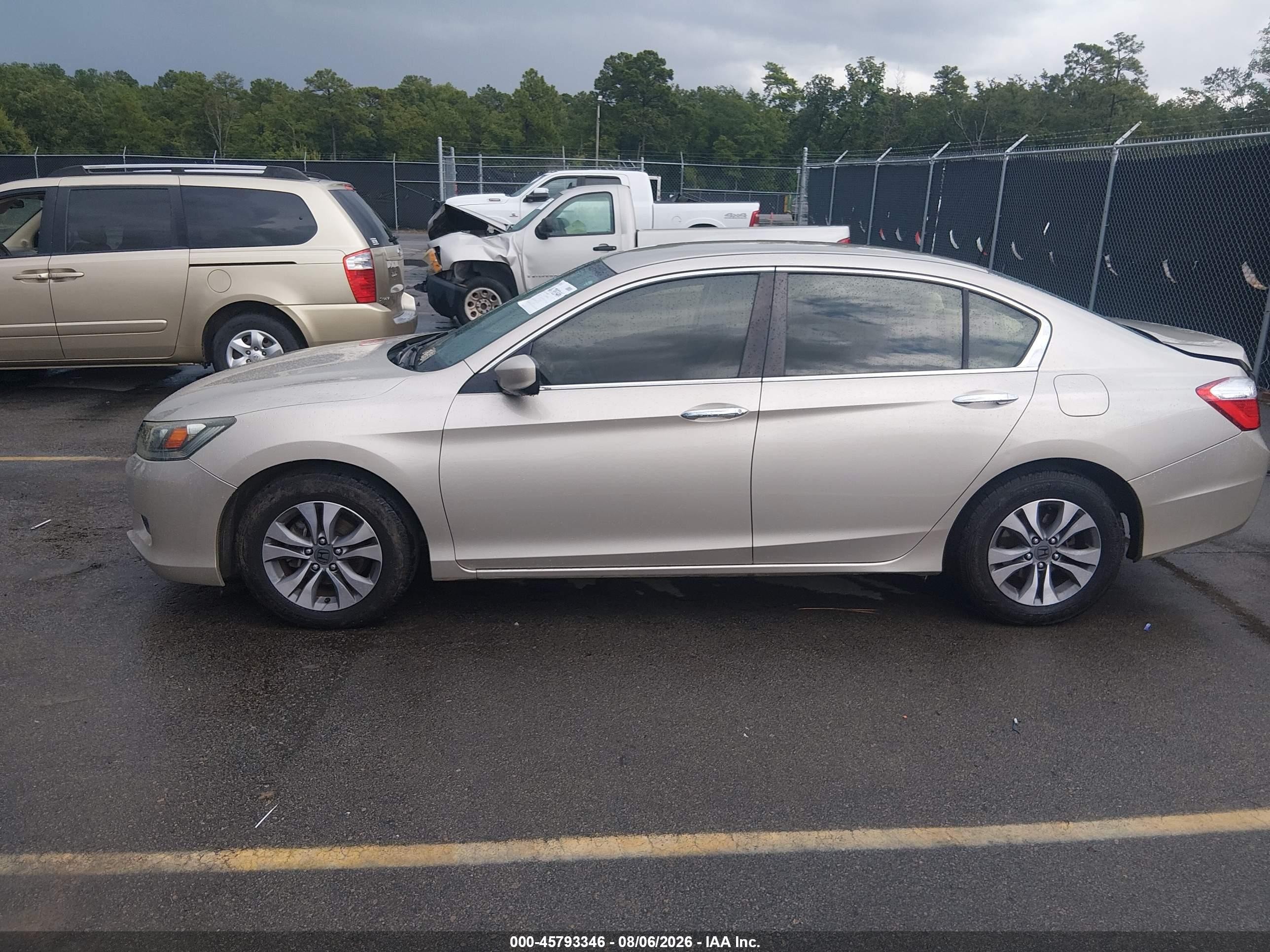 2013 Honda Accord Lx Бежевый vin: 1HGCR2F31DA220538