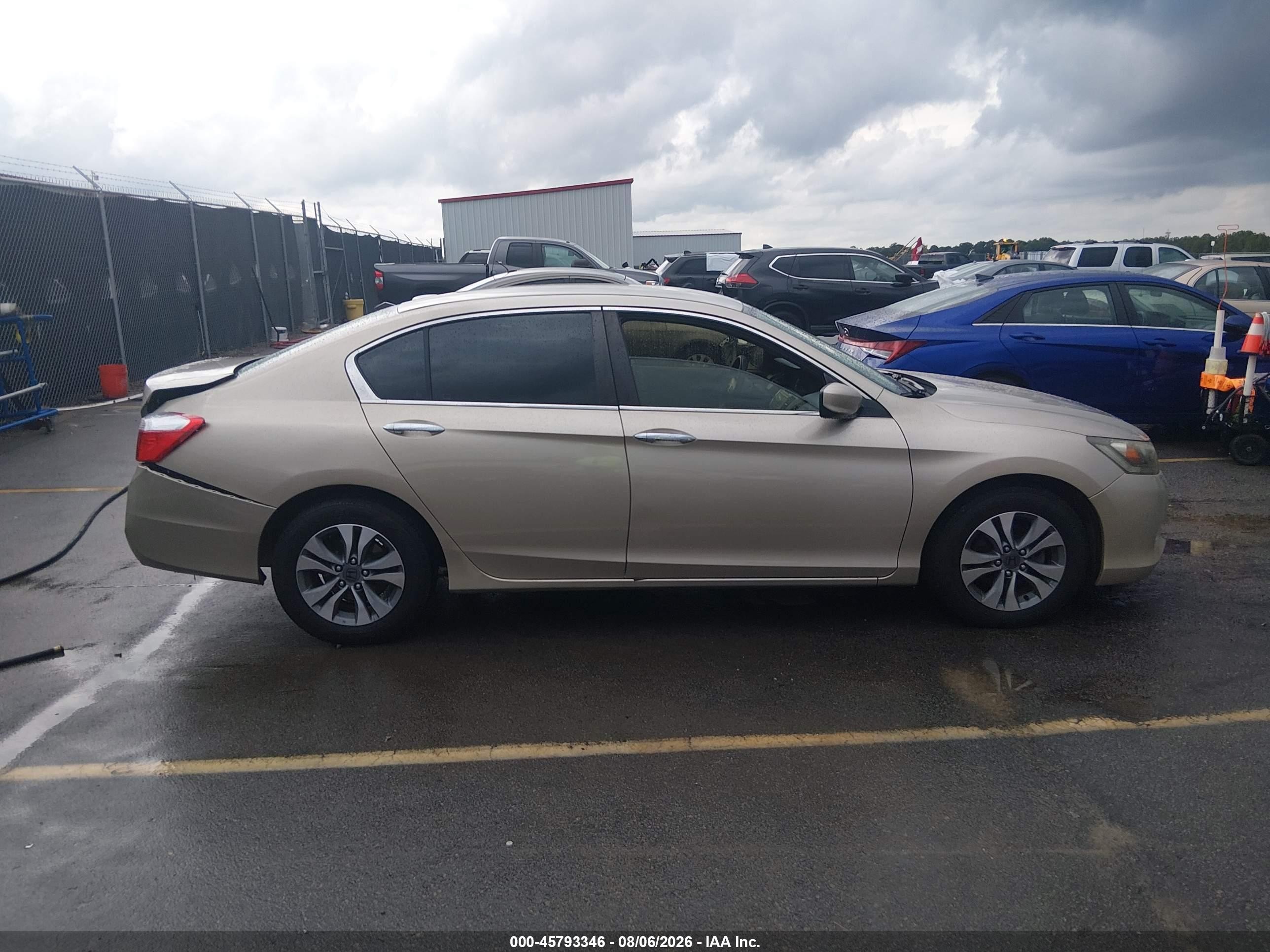 2013 Honda Accord Lx Бежевый vin: 1HGCR2F31DA220538
