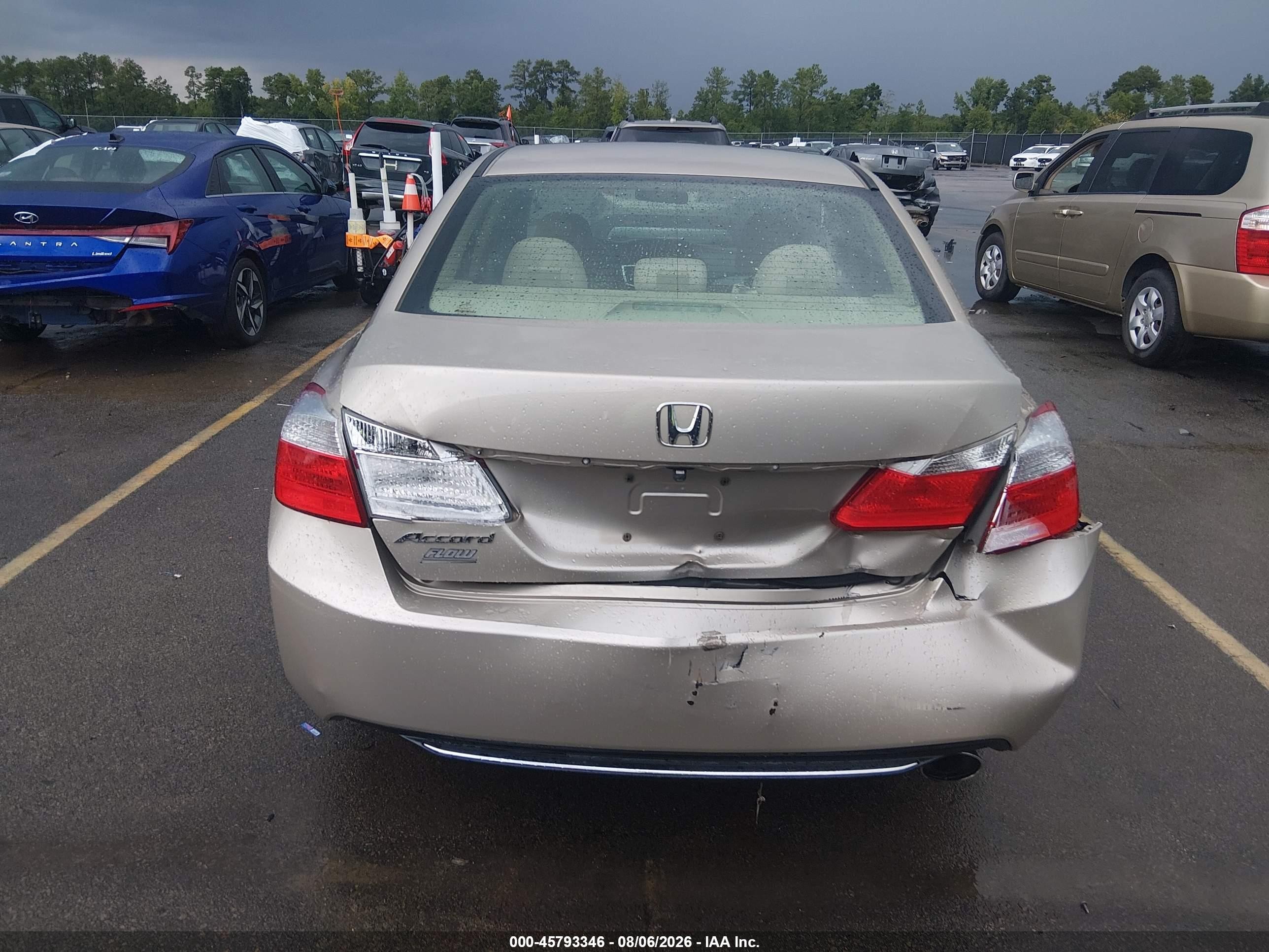 2013 Honda Accord Lx Бежевый vin: 1HGCR2F31DA220538