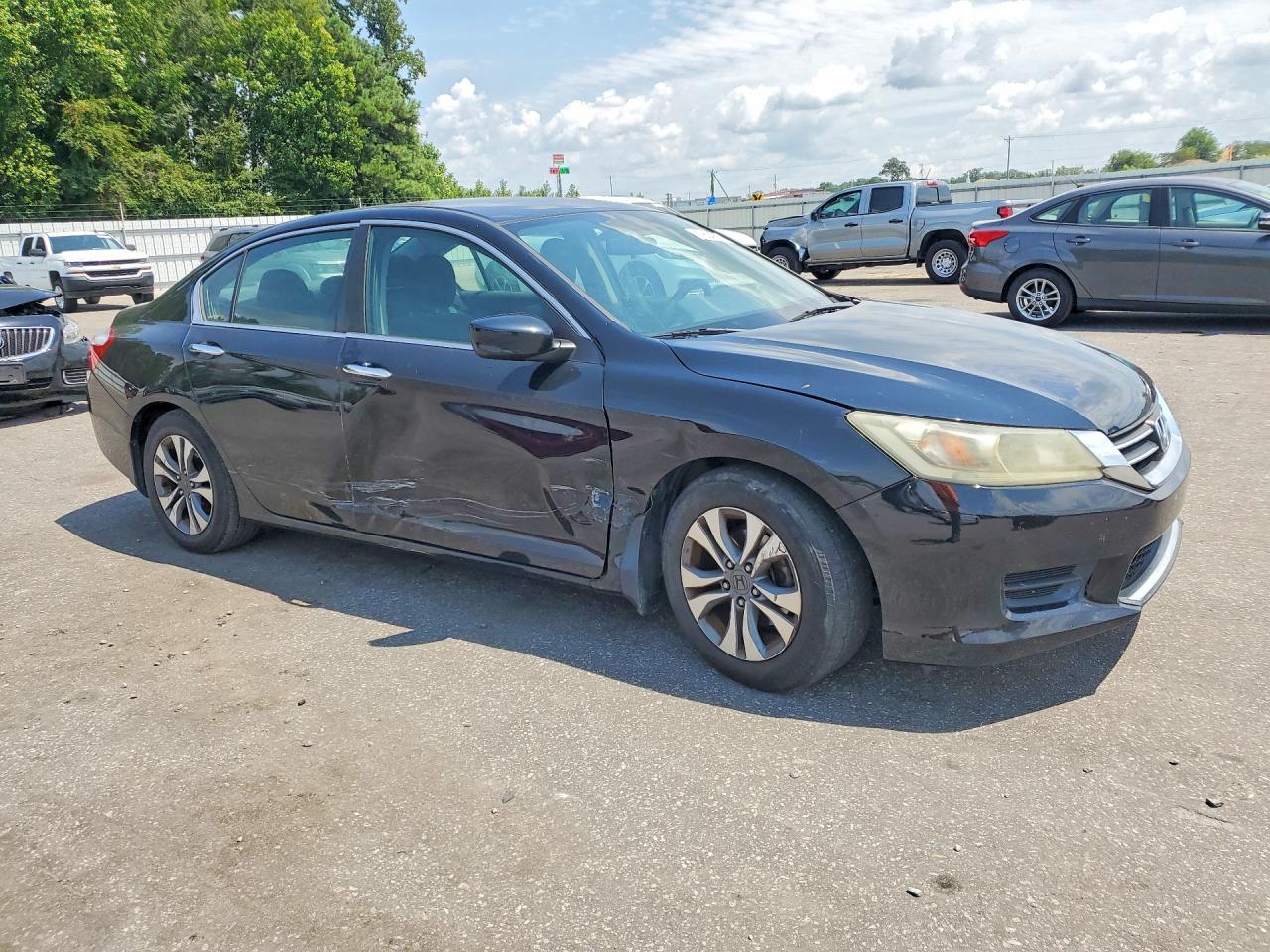 2013 Honda Accord Lx Черный vin: 1HGCR2F31DA255872